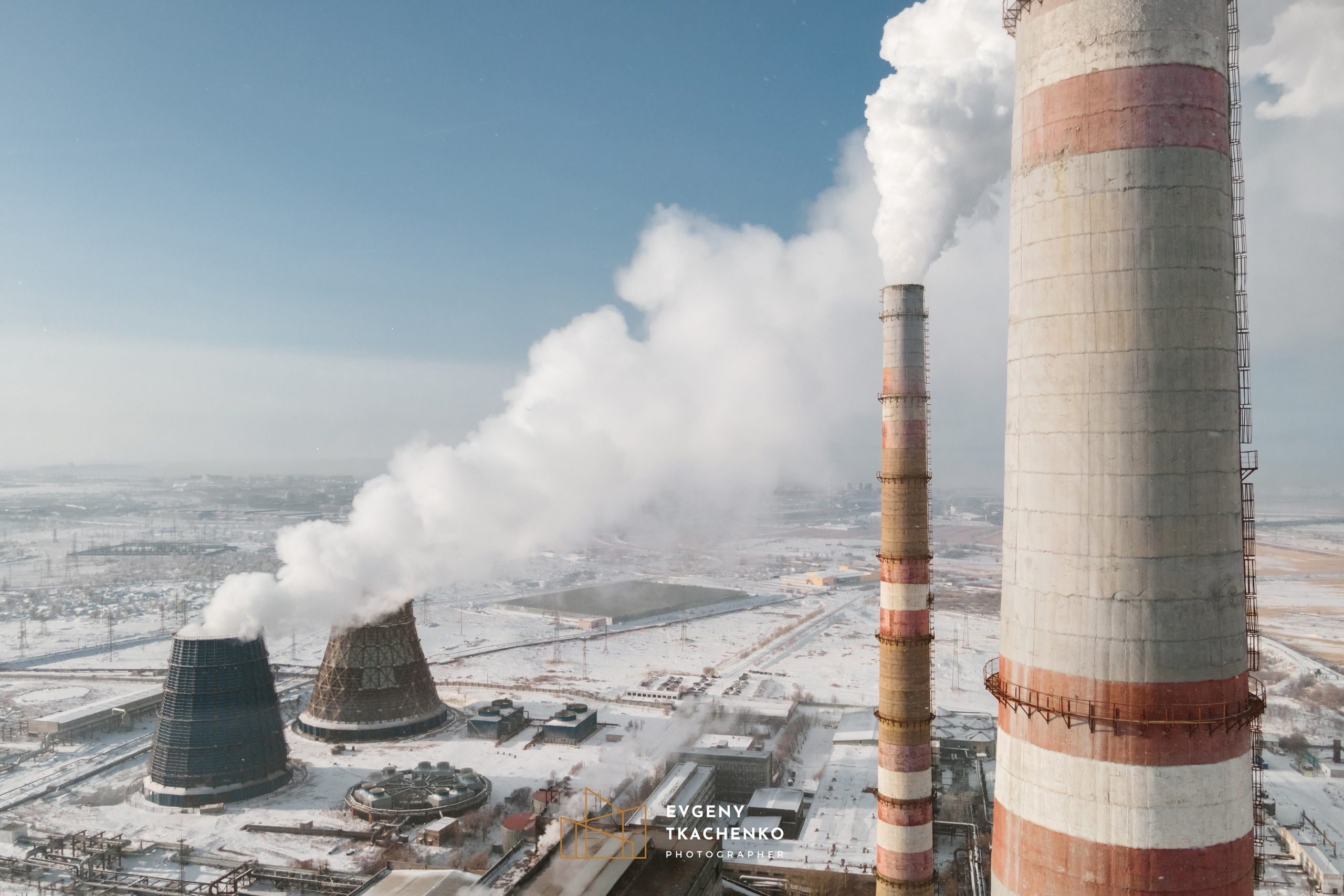 Карагандинская ТЭЦ-3. Архитектурный и интерьерный фотограф в Казахстане