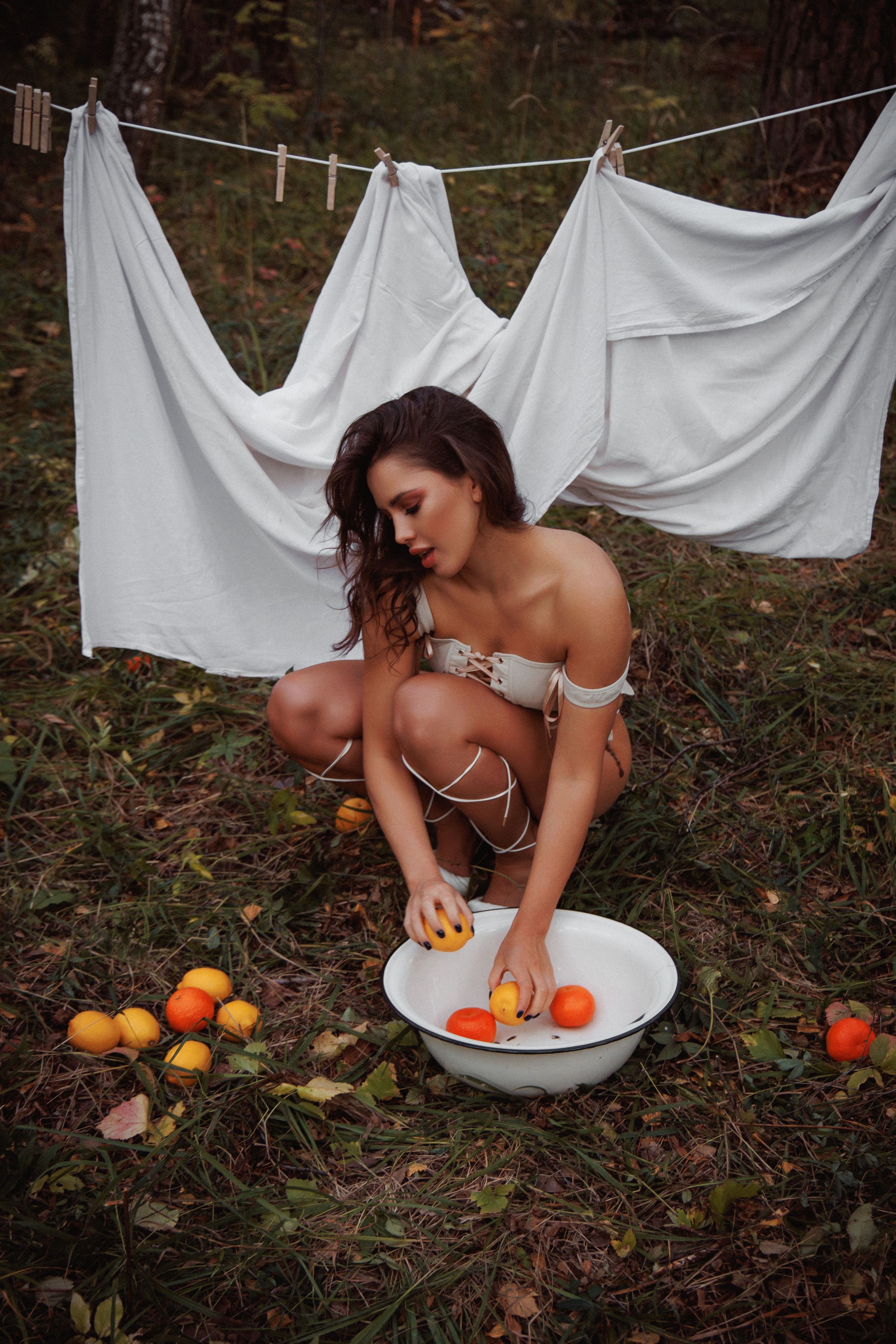 Красивая девушка на природе. Валентина Похомова — профессиональный фотограф в Екатеринбурге