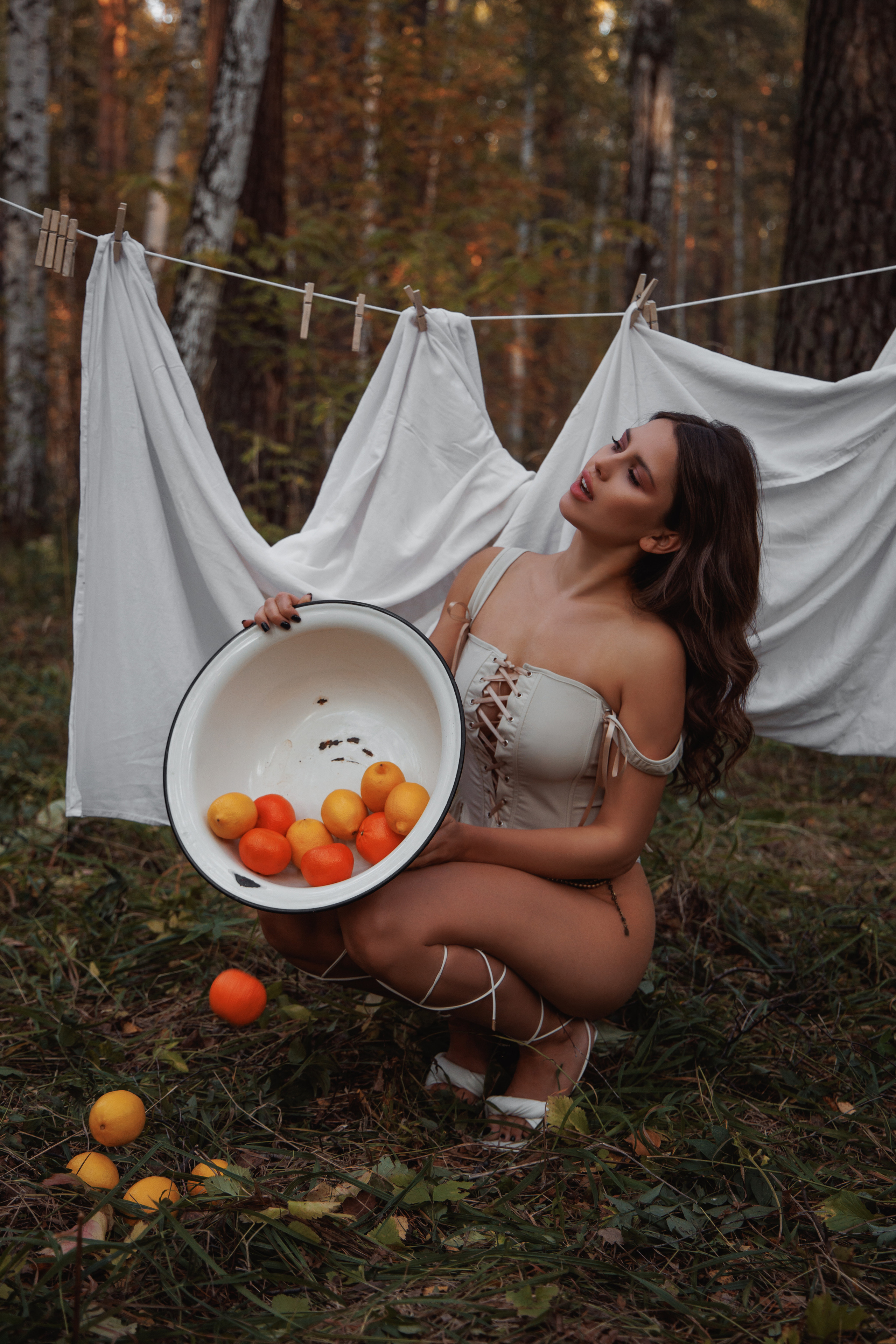 Красивая девушка на природе. Валентина Похомова — профессиональный фотограф в Екатеринбурге