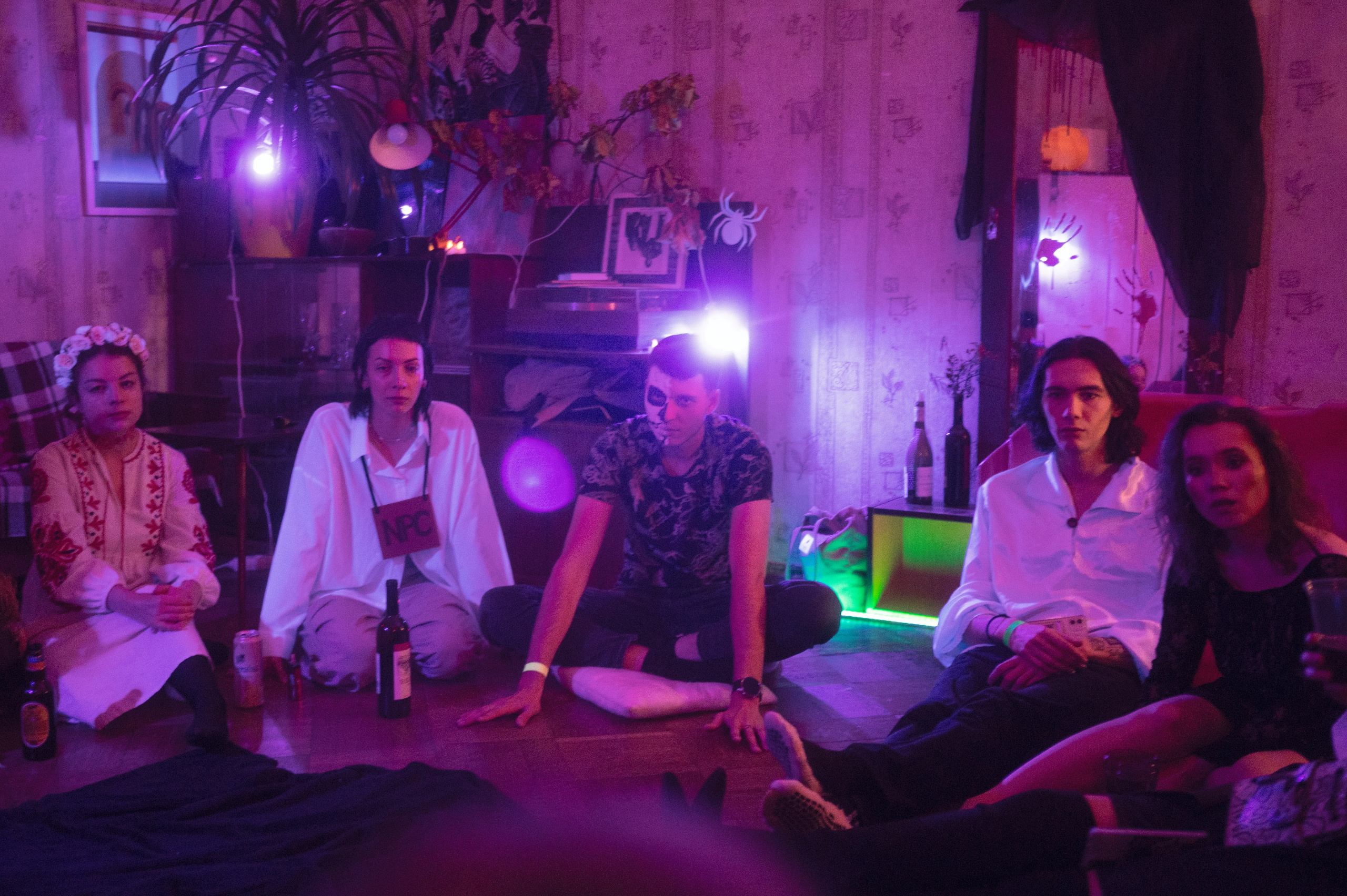 Хеллоуин у Мищенко. Портретный и репортажный фотограф в Санкт-Петербурге