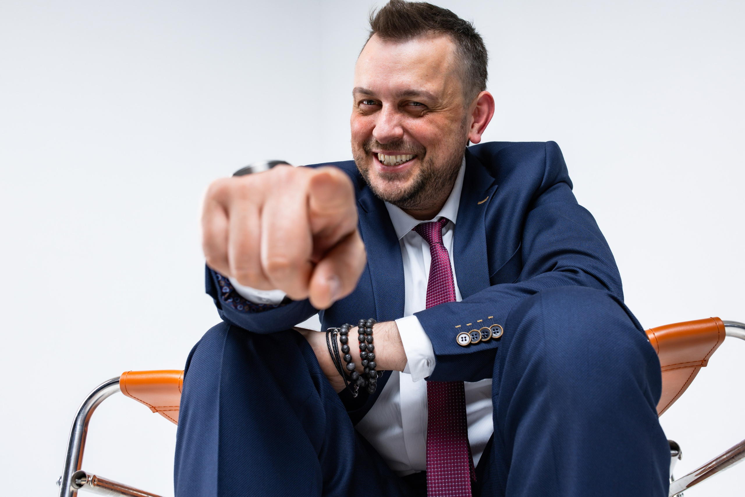 Студийный мужской портрет. Главная