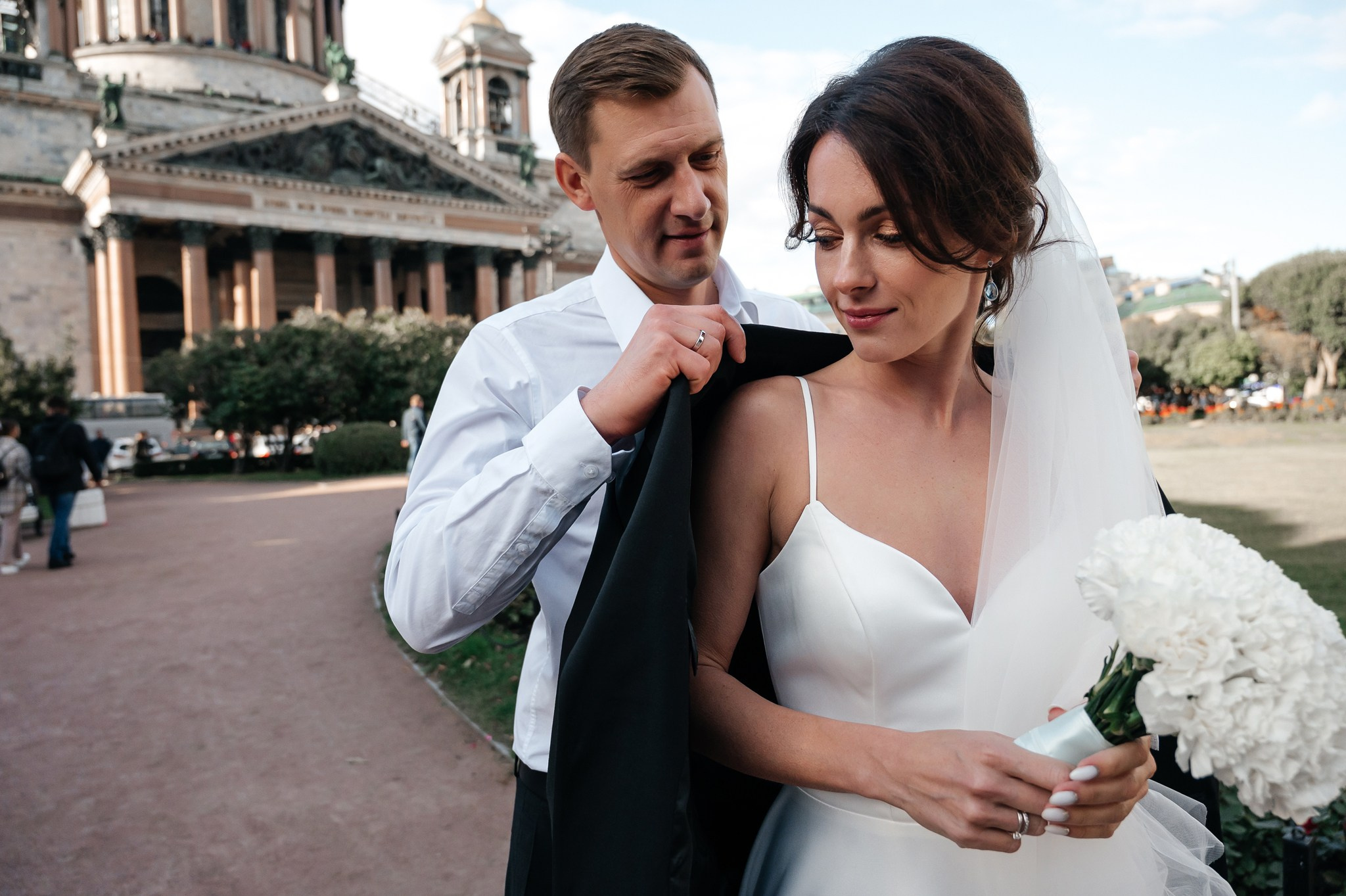 Свадебная фотопрогулка. Свадебный и семейный фотограф из Санкт-Петербурга Климов Анатолий