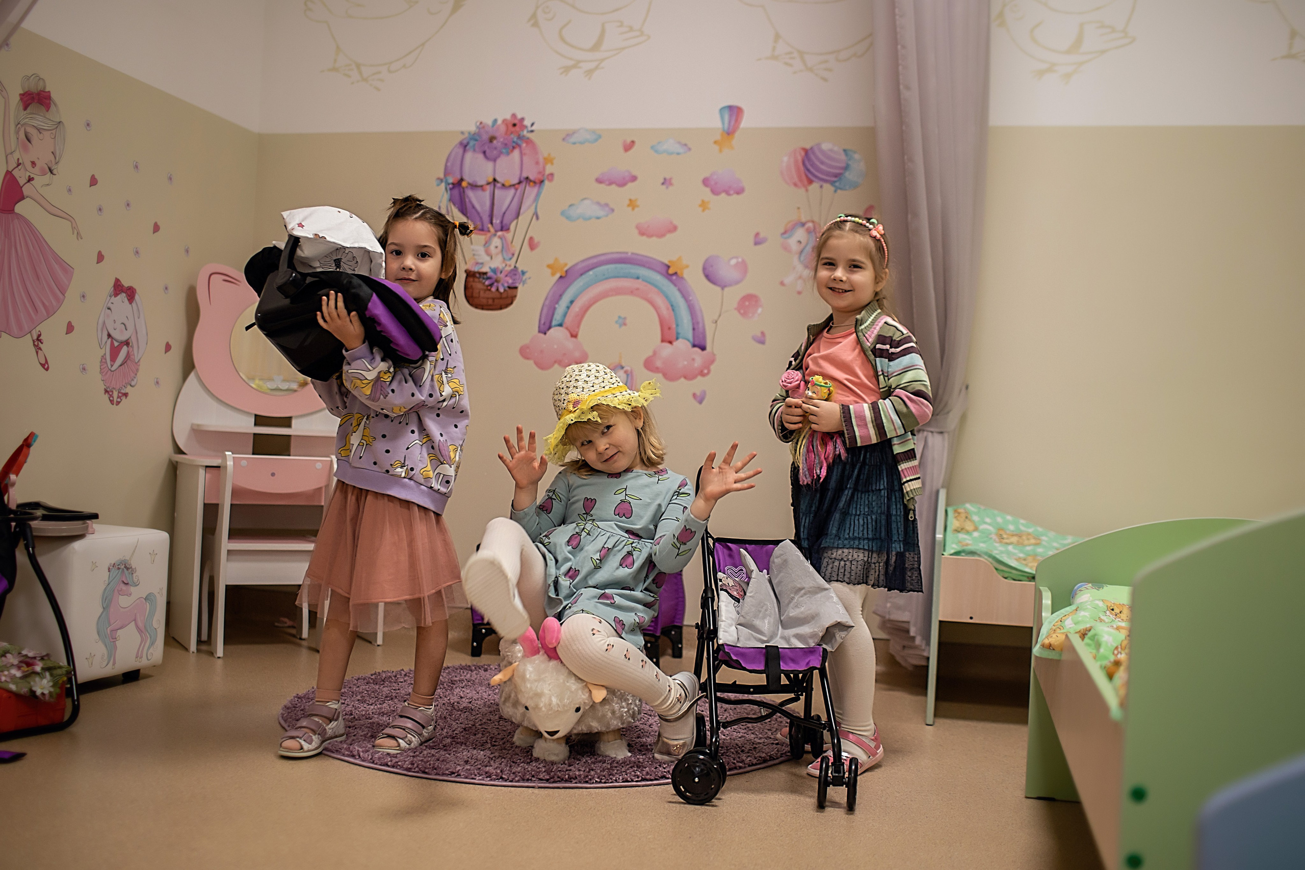 День в саду_Зима_2023 год. Семейный фотограф в Санкт-Петербурге