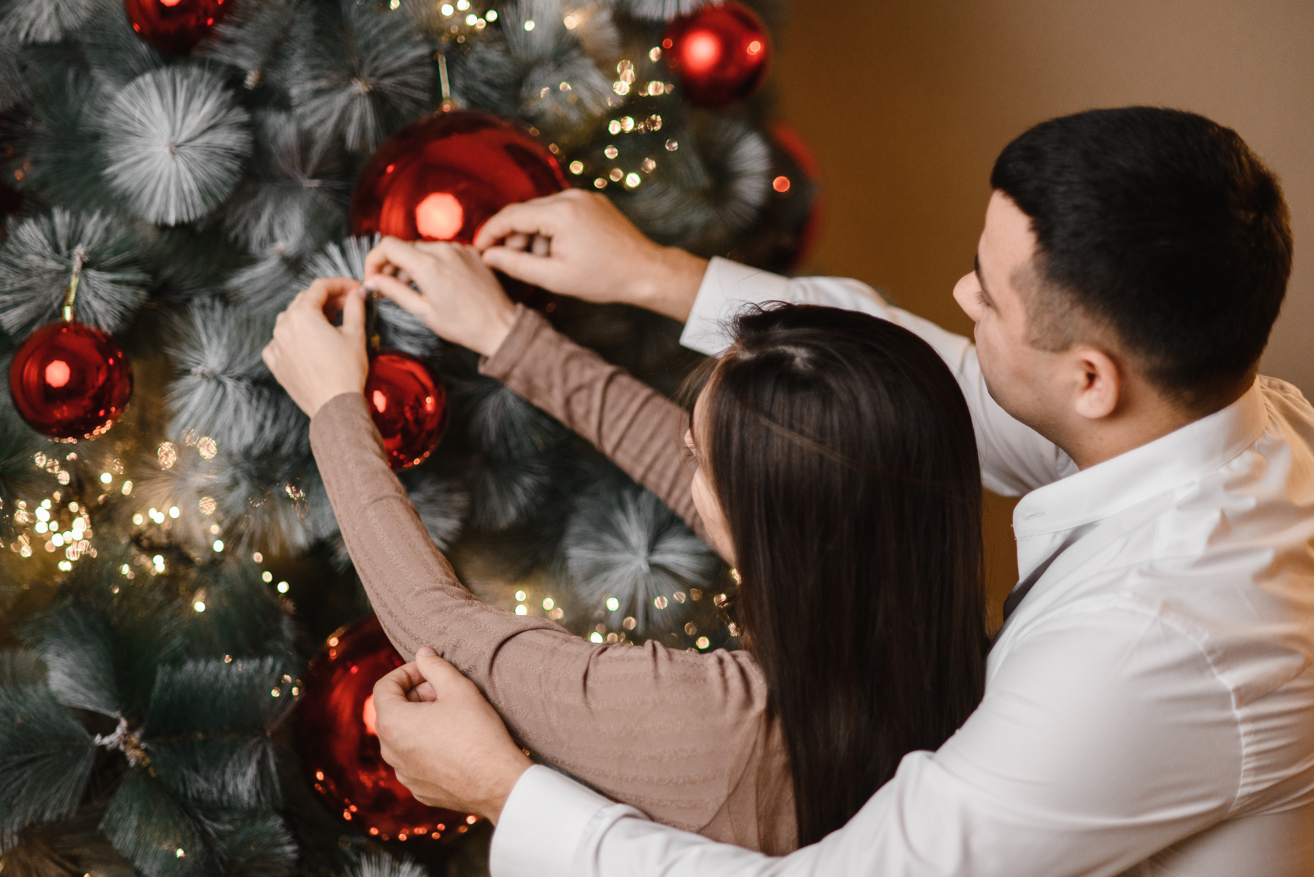 В новогодней фотостудии. Свадебный фотограф Ижевск Петр Шишков