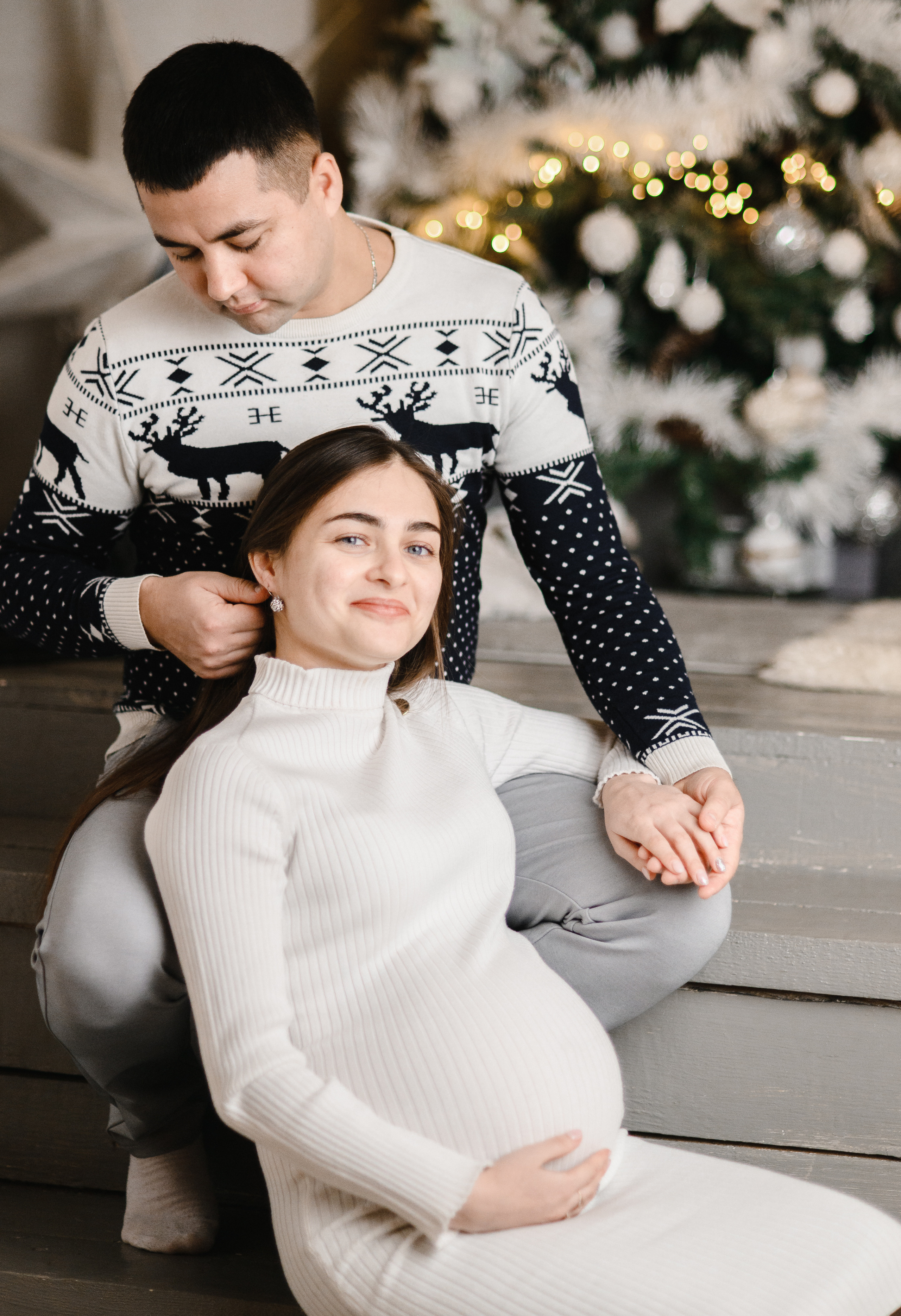 В новогодней фотостудии. Свадебный фотограф Ижевск Петр Шишков