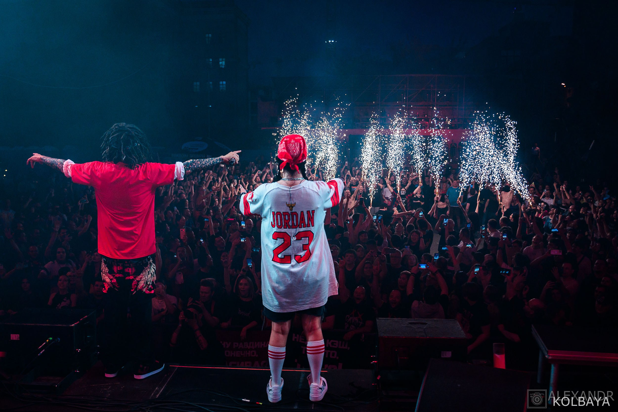 Фоторепортаж с концерта группы СЛОТ на Red Summer 2025. Концертный и театральный репортажный фотограф в Москве Александр Колбая
