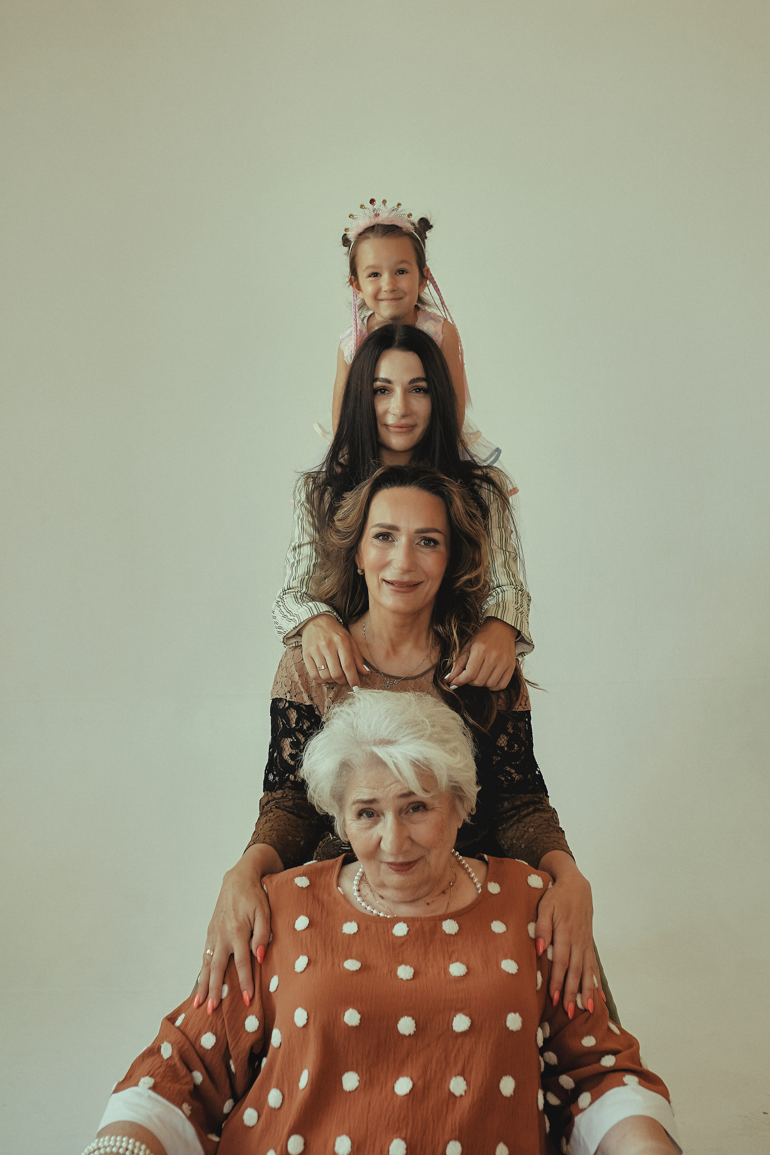 Четыре поколения. Семейный фотограф в Новосибирске Екатерина Сафронова