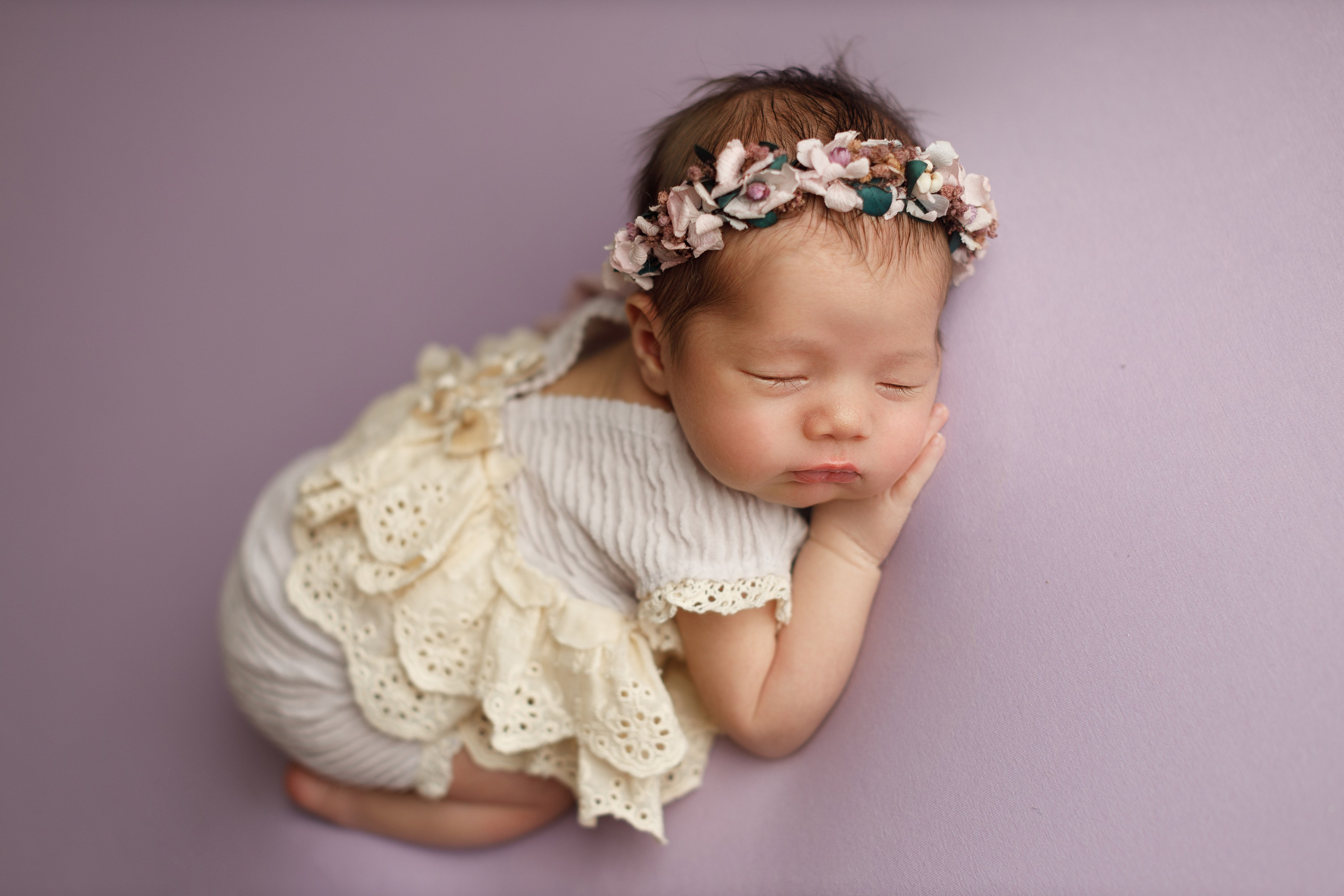 Новорожденные. Алена. Профессиональная детская и семейная фотостудия в Краснодаре