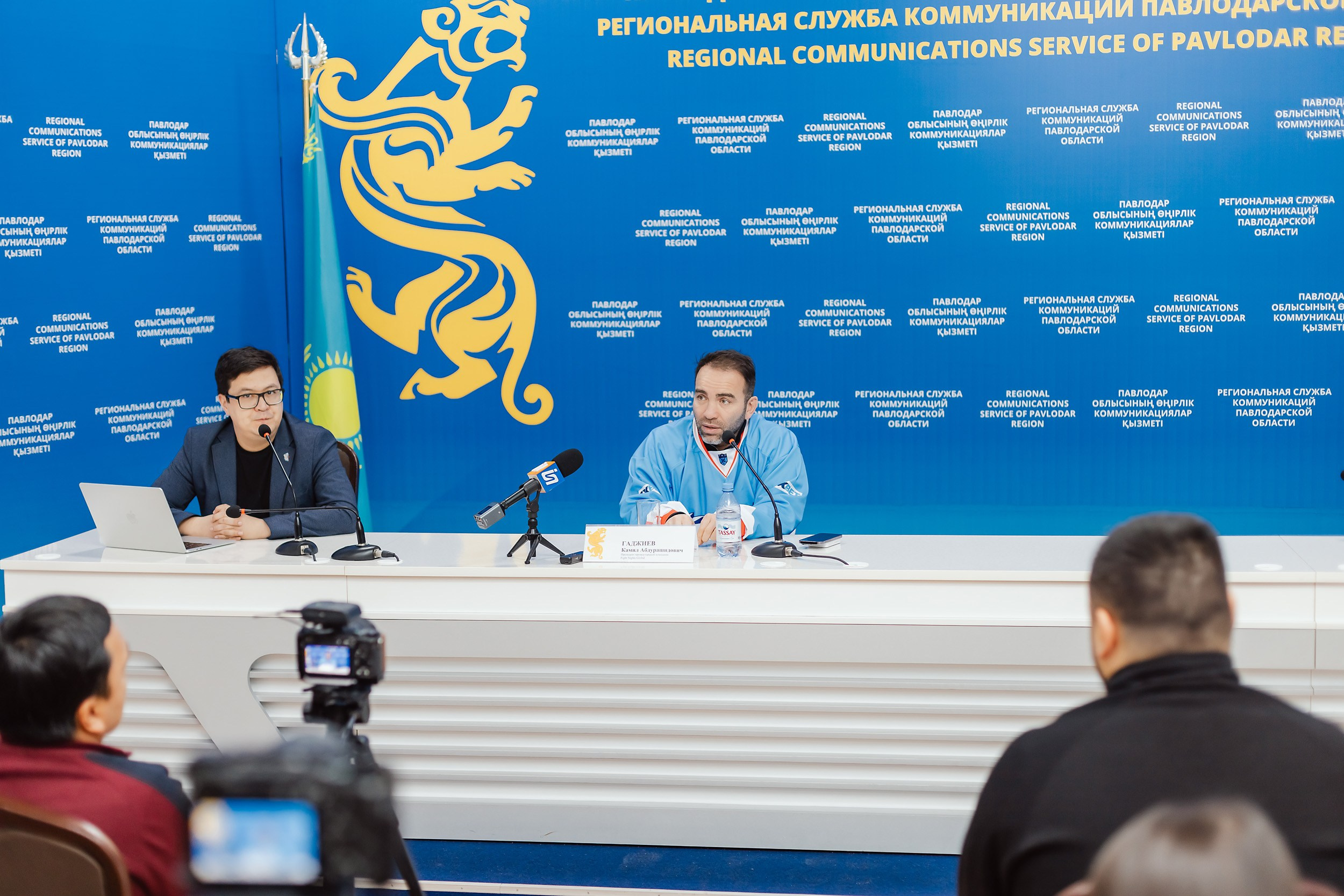 Пресс-конференция Камиля Гаджиева. Кипятком Павлодар