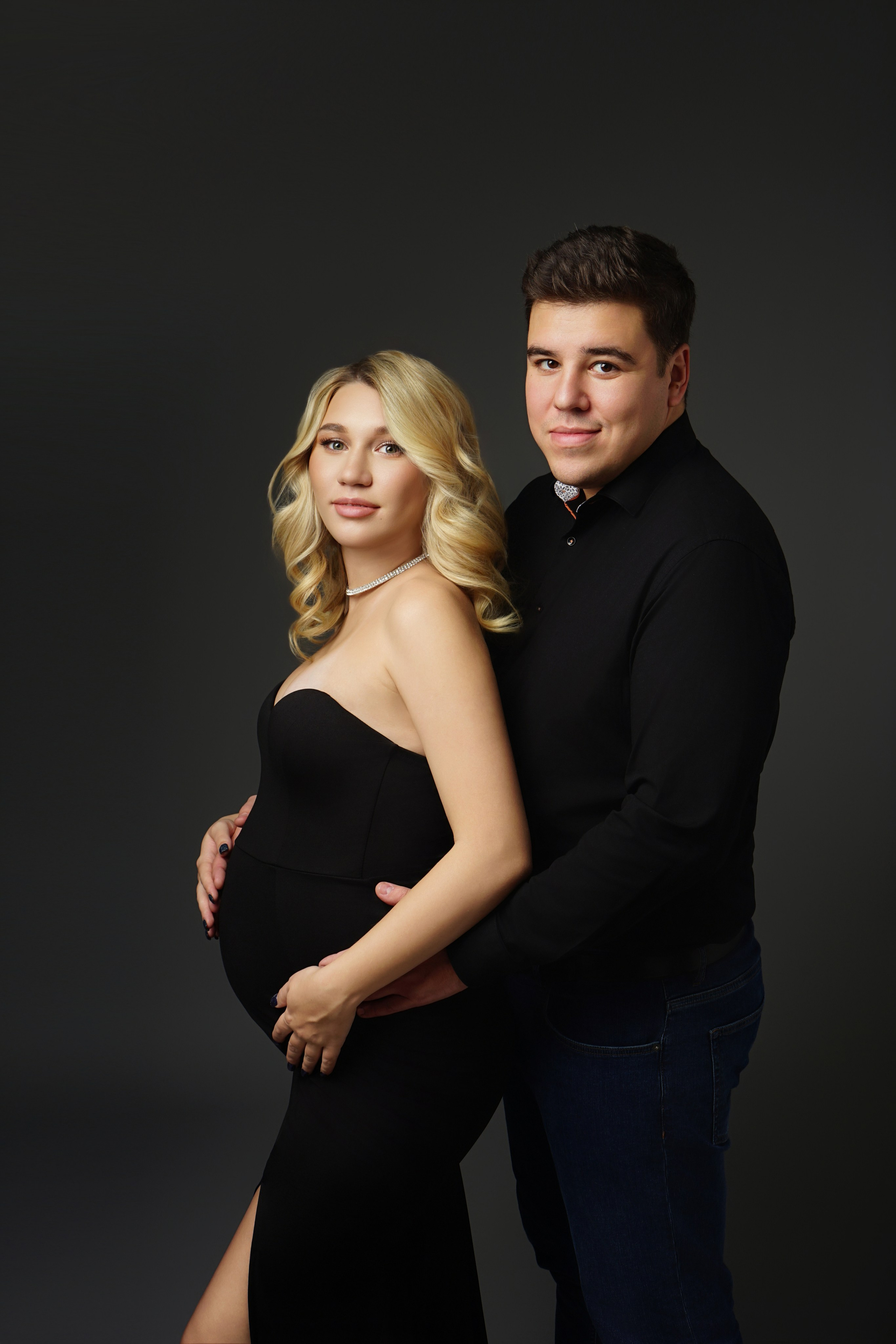 Съёмка беременности в моей фотостудии «НЕБО». Женский фотограф в Химках Алёна Ленёва