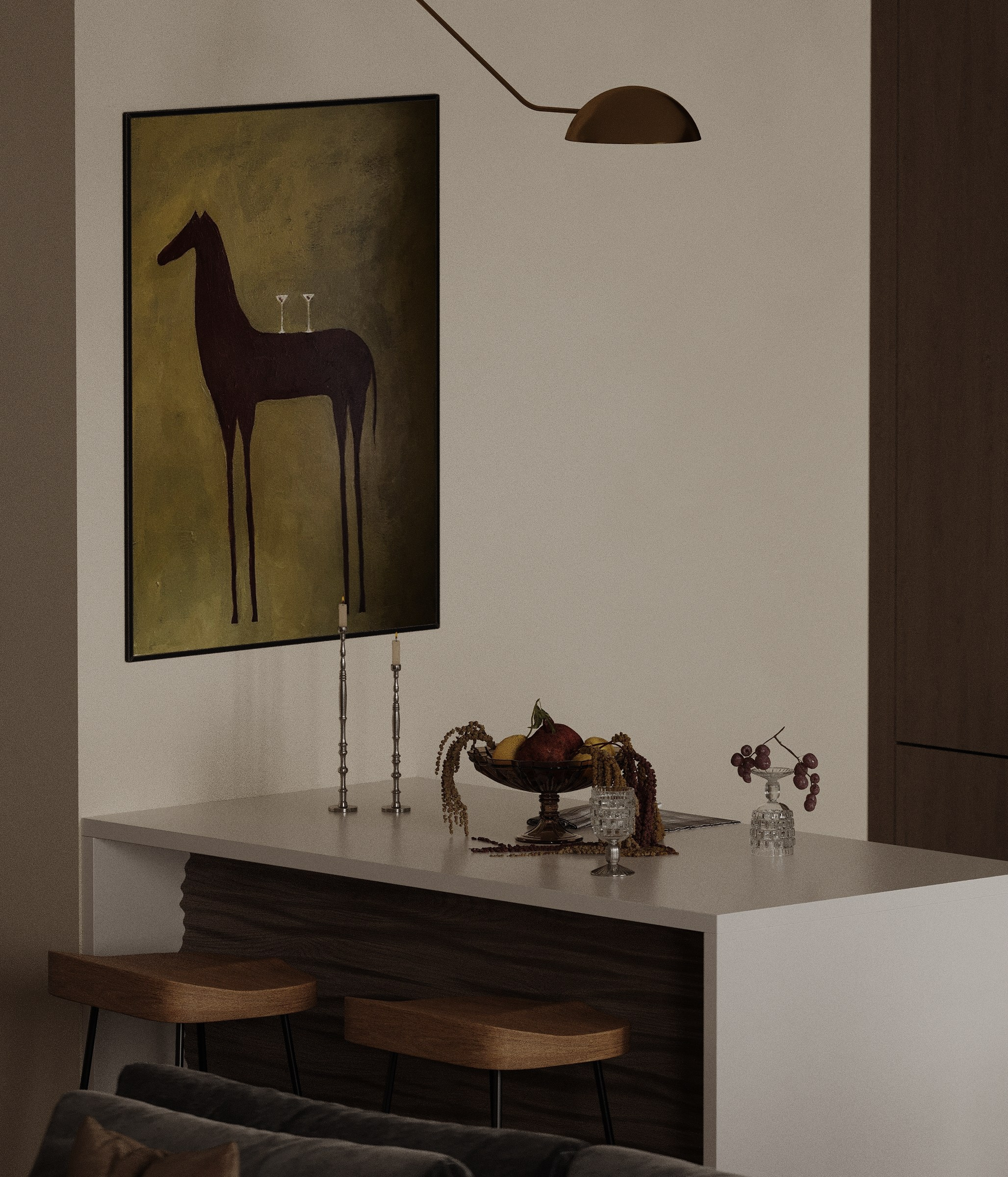 «Некрасово 2 » Дизайнер Елена Дрожжина. 3d визуализатор интерьеров