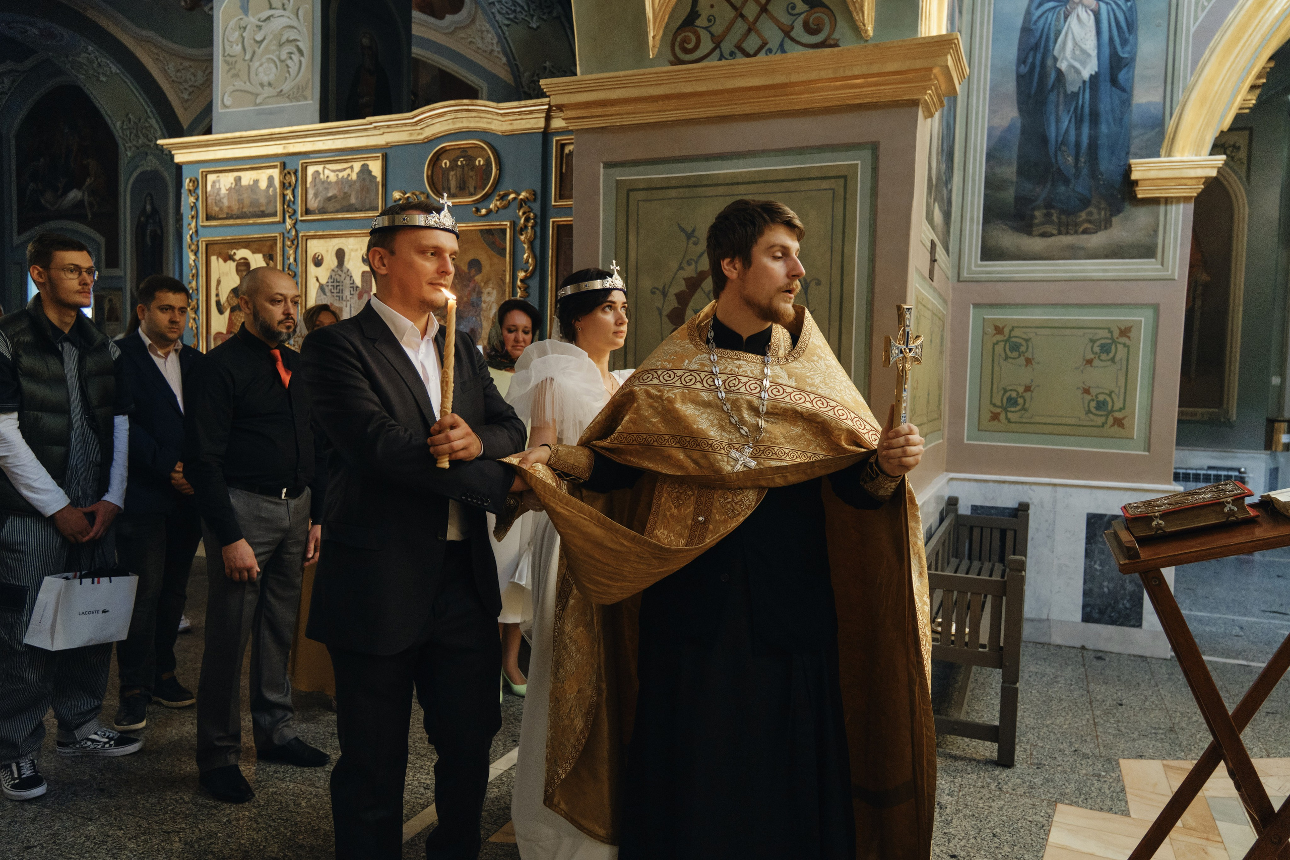 Венчание Александра и Марии. Свадебный фотограф в Москве и Подмосковье Виктор Одинцов