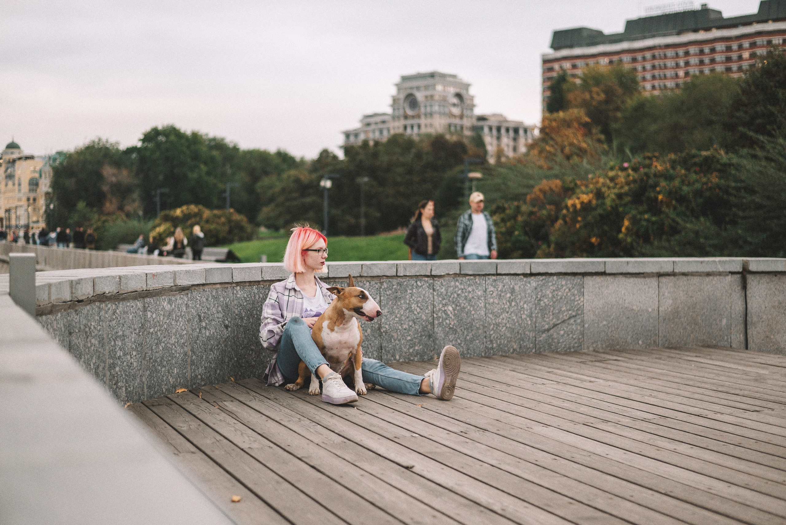 Маша и Рулька. Фотограф-анималист Богданова Полина
