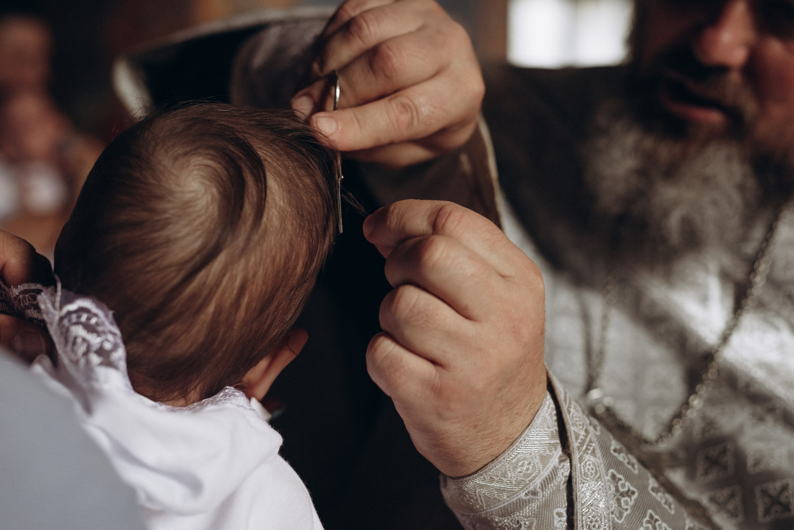 Крещение Ксении и Елизаветы. Фотограф новорождённых и семейный фотограф в Иваново Любовь Капранова