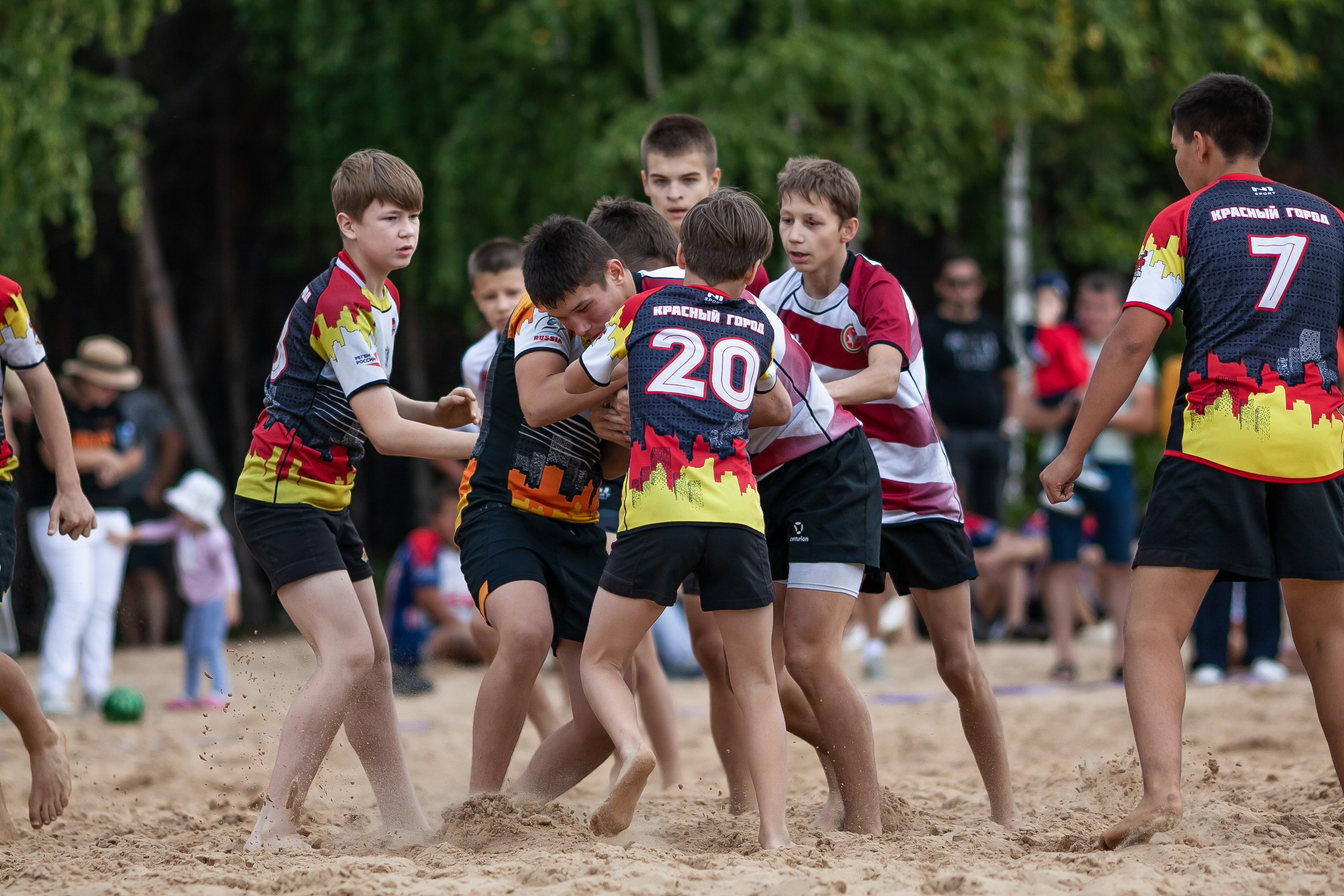 «Кубок «Молота» по пляжному Регби. Фотография