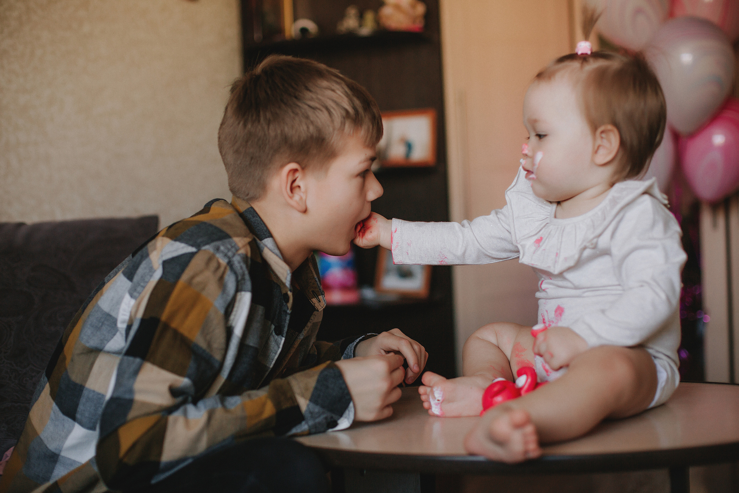 Женя, Дима, Егор и Даша! Годовасие дома!. Свадебный, семейный фотограф в Дзержинске, Нижнем Новгороде Наталья Хр