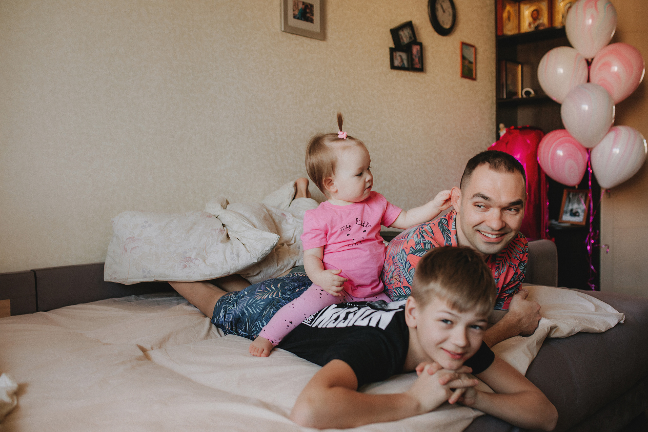 Женя, Дима, Егор и Даша! Годовасие дома!. Свадебный, семейный фотограф в Дзержинске, Нижнем Новгороде Наталья Хр