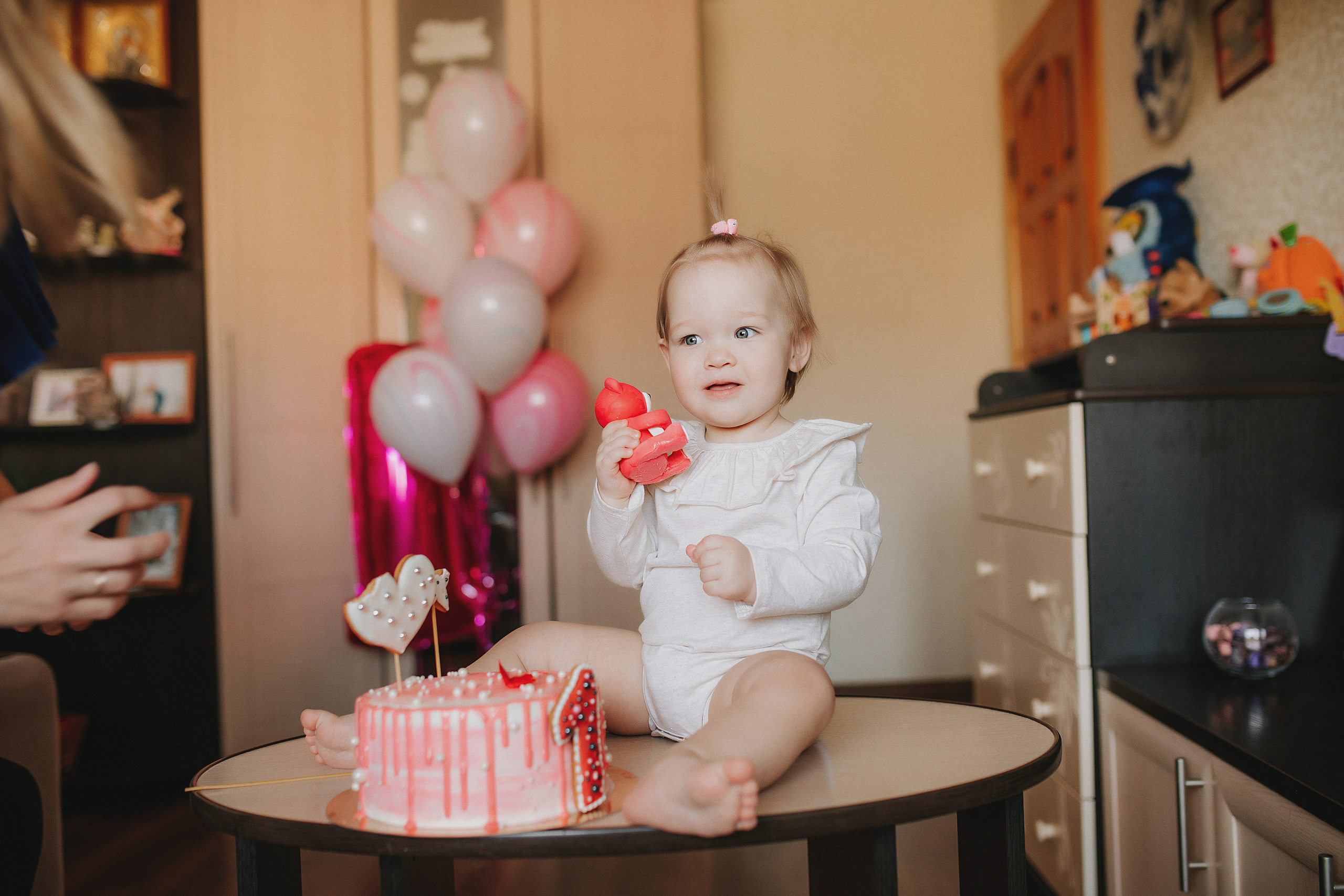 Женя, Дима, Егор и Даша! Годовасие дома!