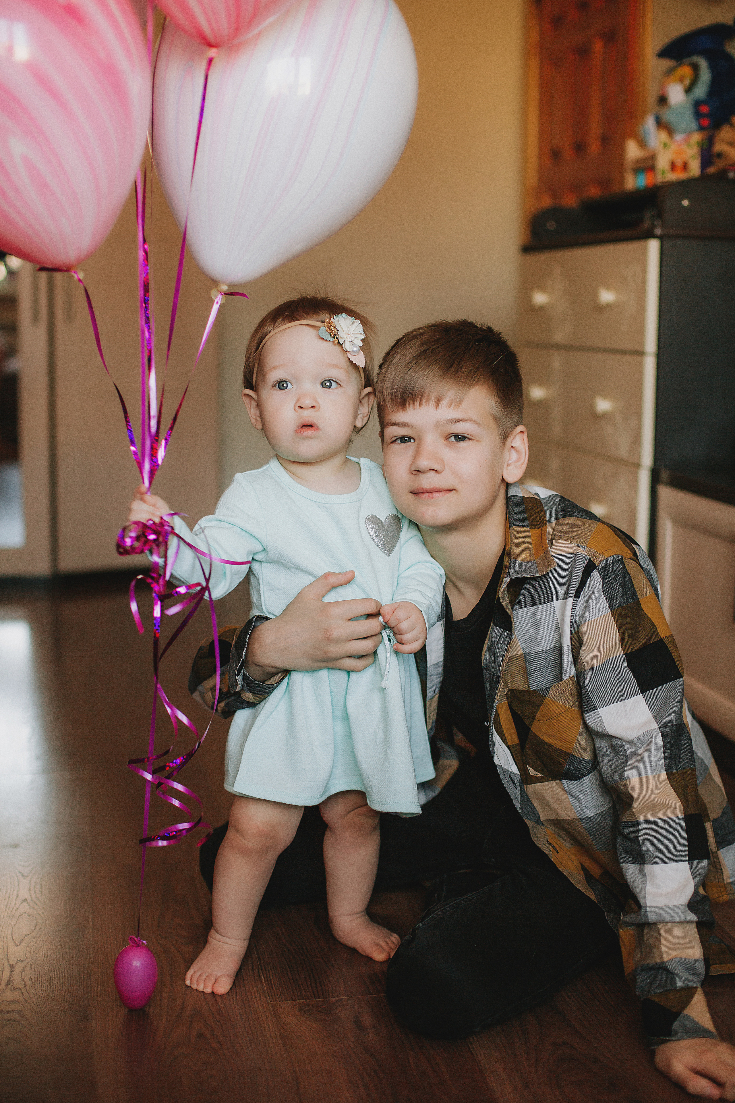 Женя, Дима, Егор и Даша! Годовасие дома!. Свадебный, семейный фотограф в Дзержинске, Нижнем Новгороде Наталья Хр