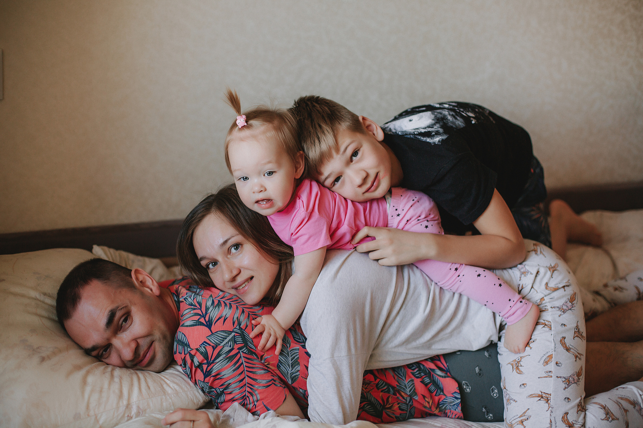 Женя, Дима, Егор и Даша! Годовасие дома!. Свадебный, семейный фотограф в Дзержинске, Нижнем Новгороде Наталья Хр