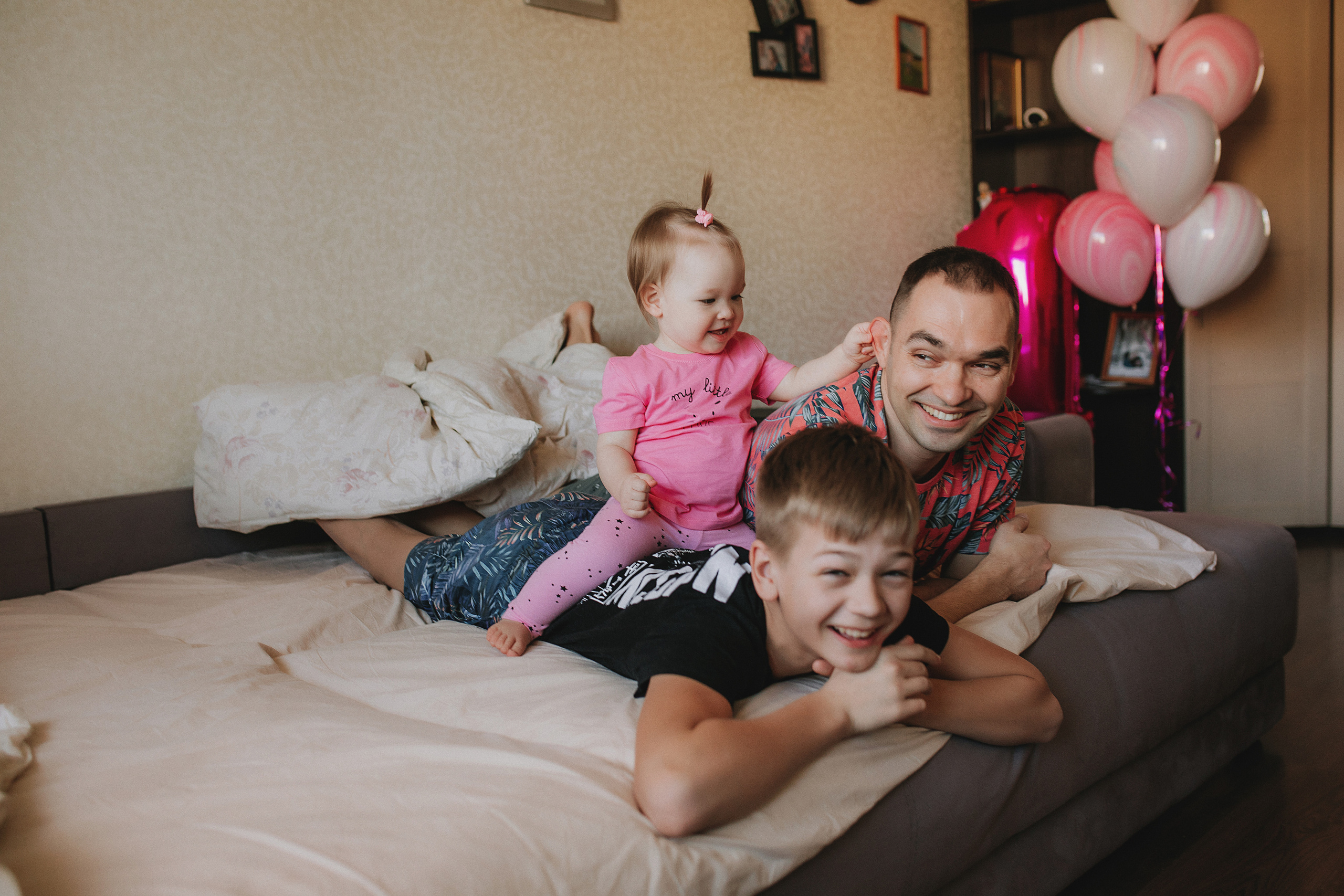 Женя, Дима, Егор и Даша! Годовасие дома!. Свадебный, семейный фотограф в Дзержинске, Нижнем Новгороде Наталья Хр