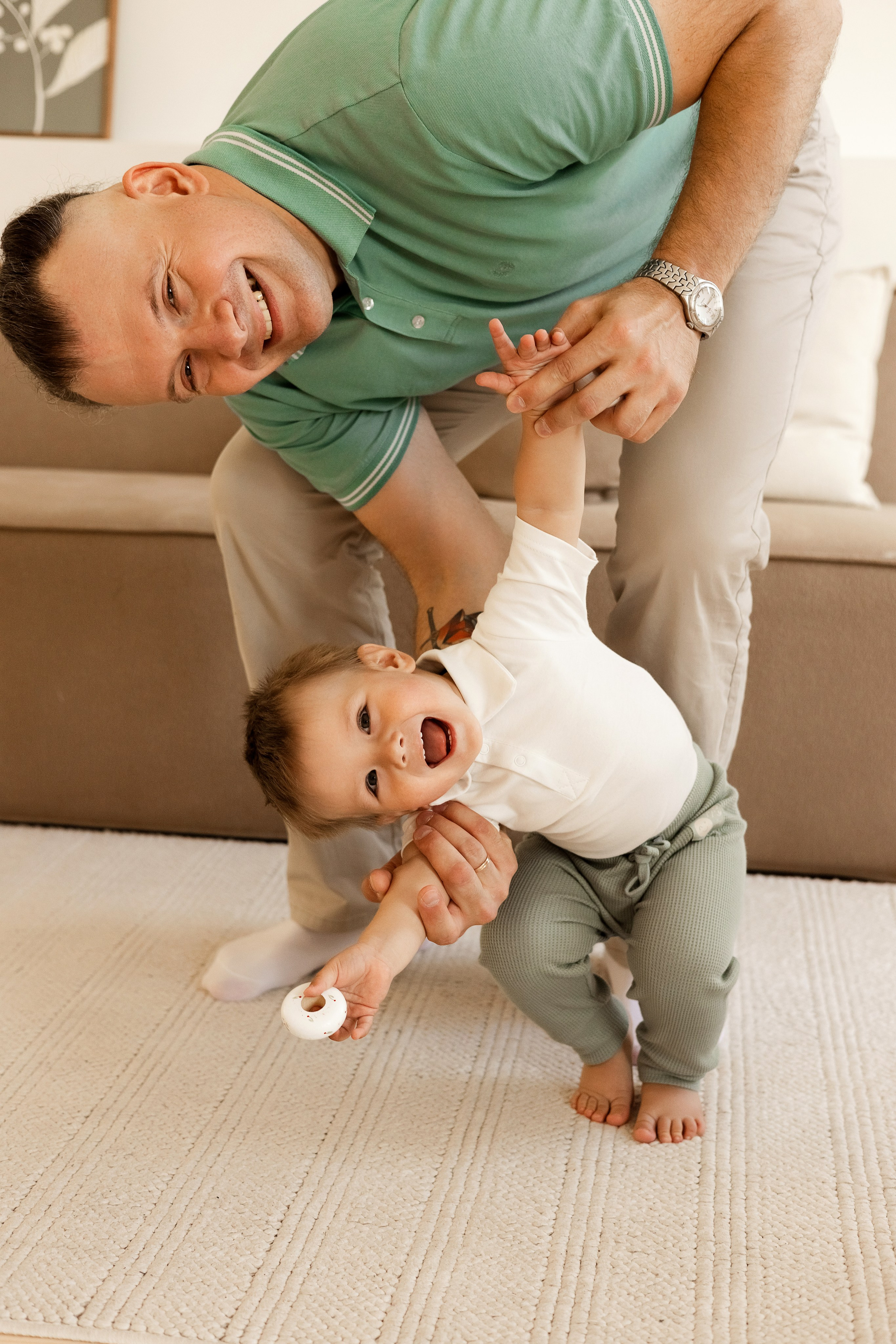 Съемка годовасия в студии Молоко. Семейный фотограф в Екатеринбурге Маргарита Курносова