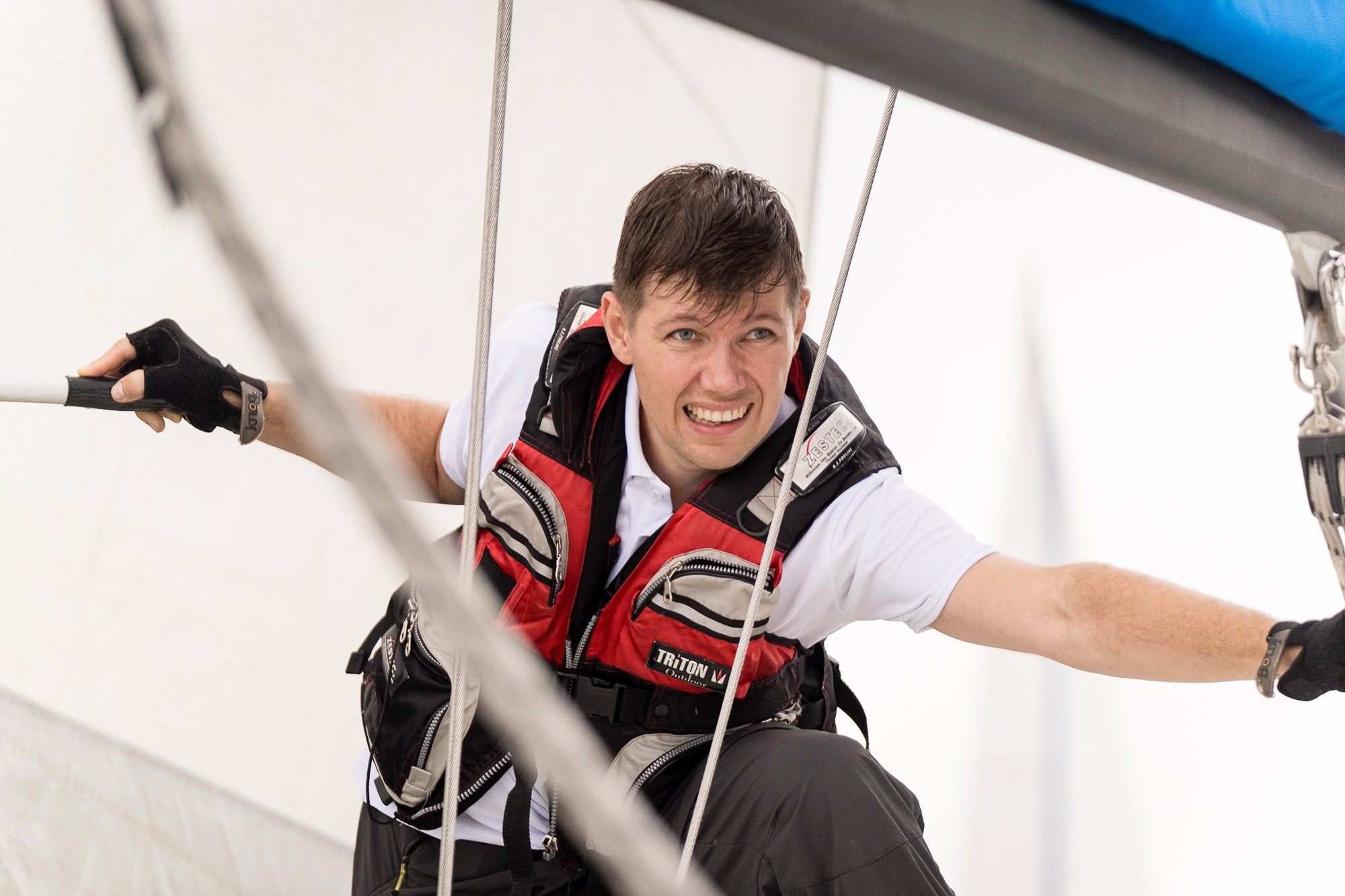 Корпоративная парусная регата Evraz. Репортажный фотограф Денис Тихомиров. Москва