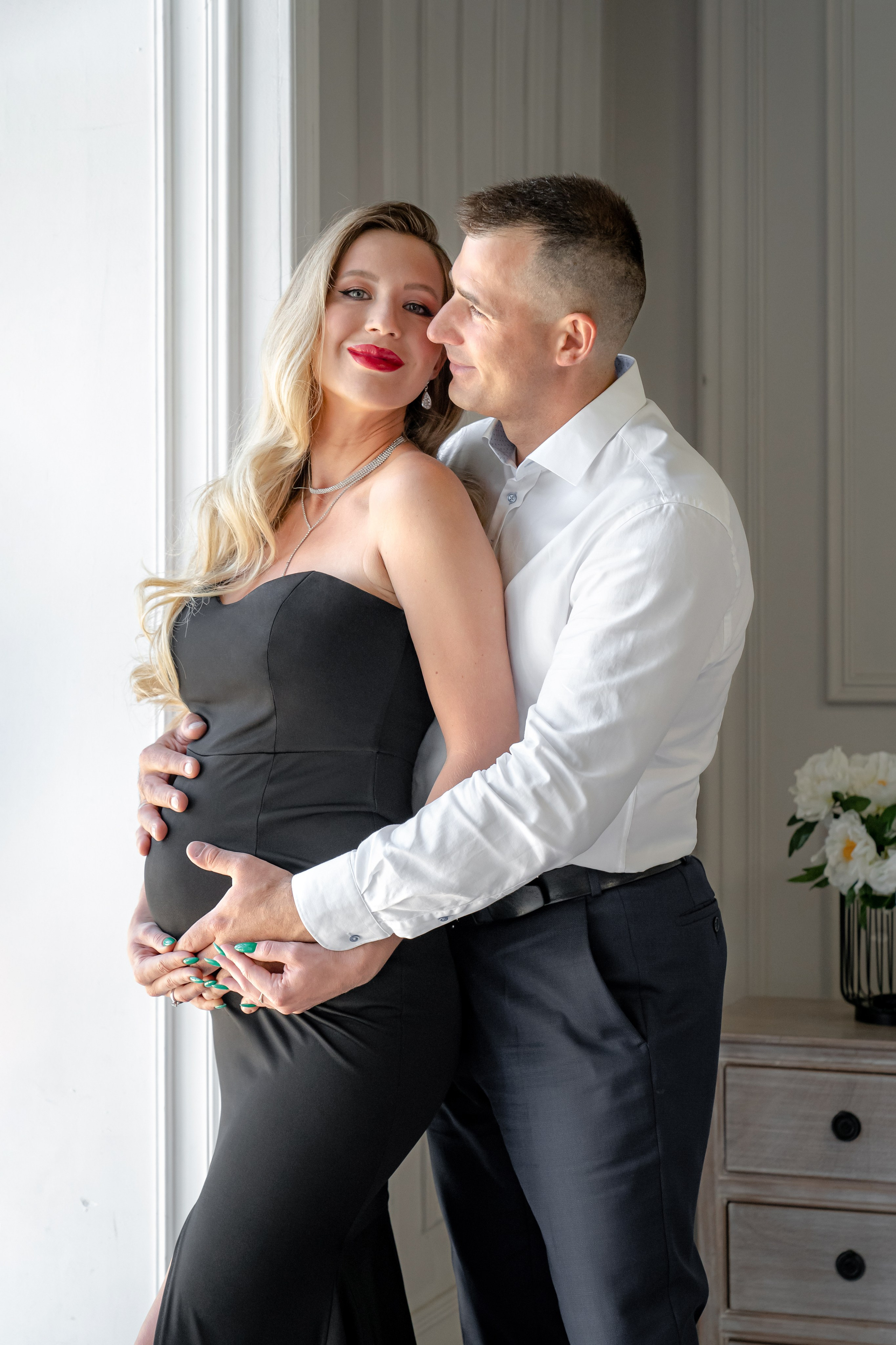 Фотосессия беременности в кассическом вечернем стиле. Трубинова Екатерина | Семейный фотограф | Москва