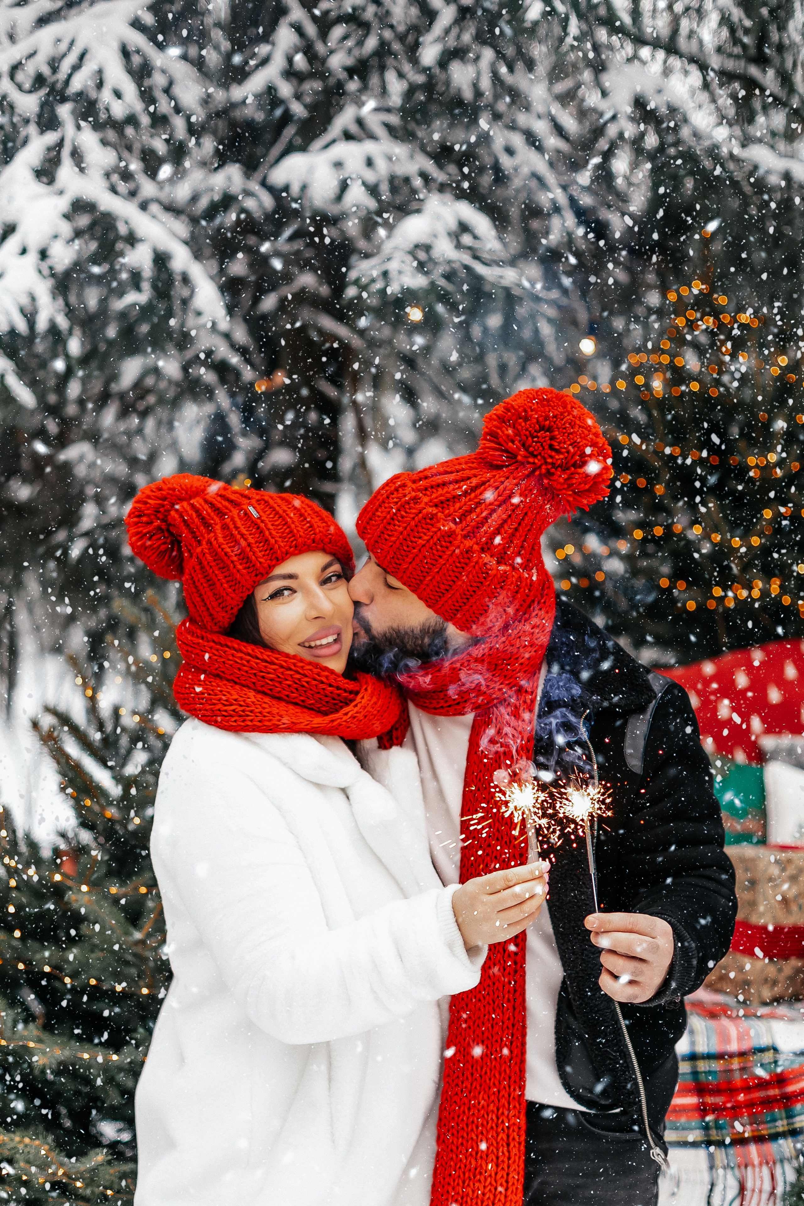 Новогодние фотосессии с ретро машинами. Фотопроекты, фотодни и фотосессии в Москве