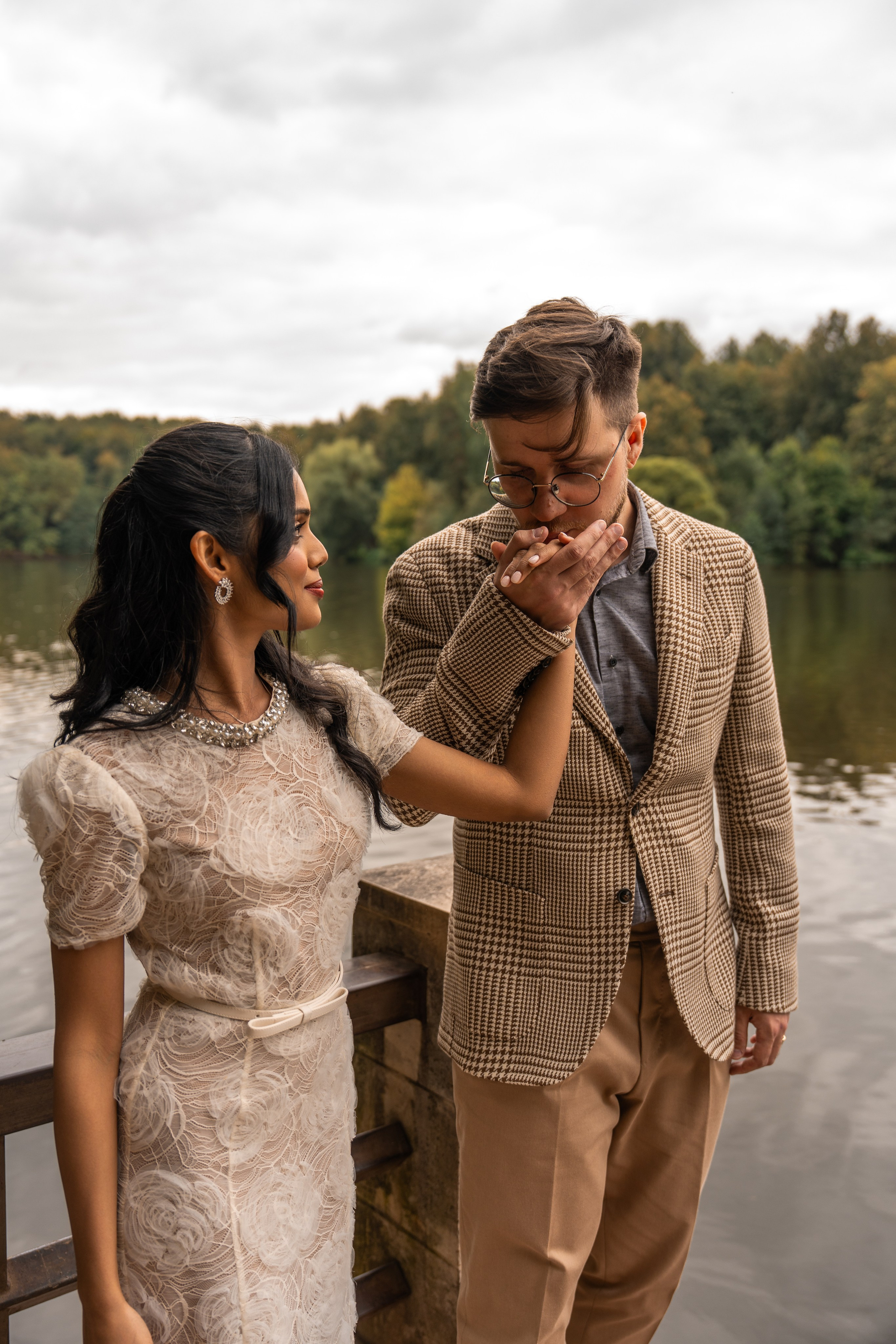 Максим и Харша, Царицыно. Свадебный фотограф в Москве Анна Полушина
