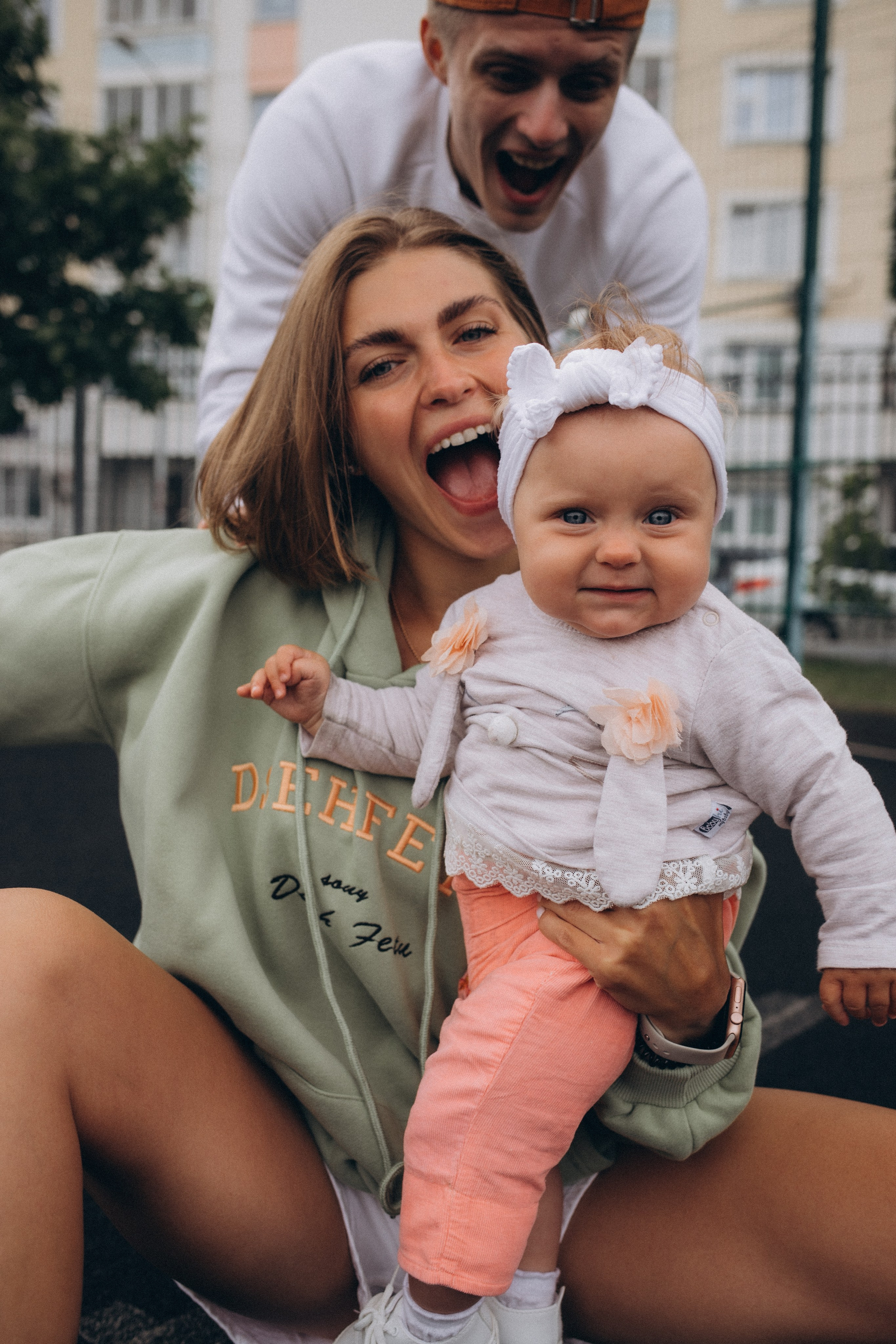 Макс, Катя и Николетта. Семейный и свадебный фотограф Анна Кожокарь