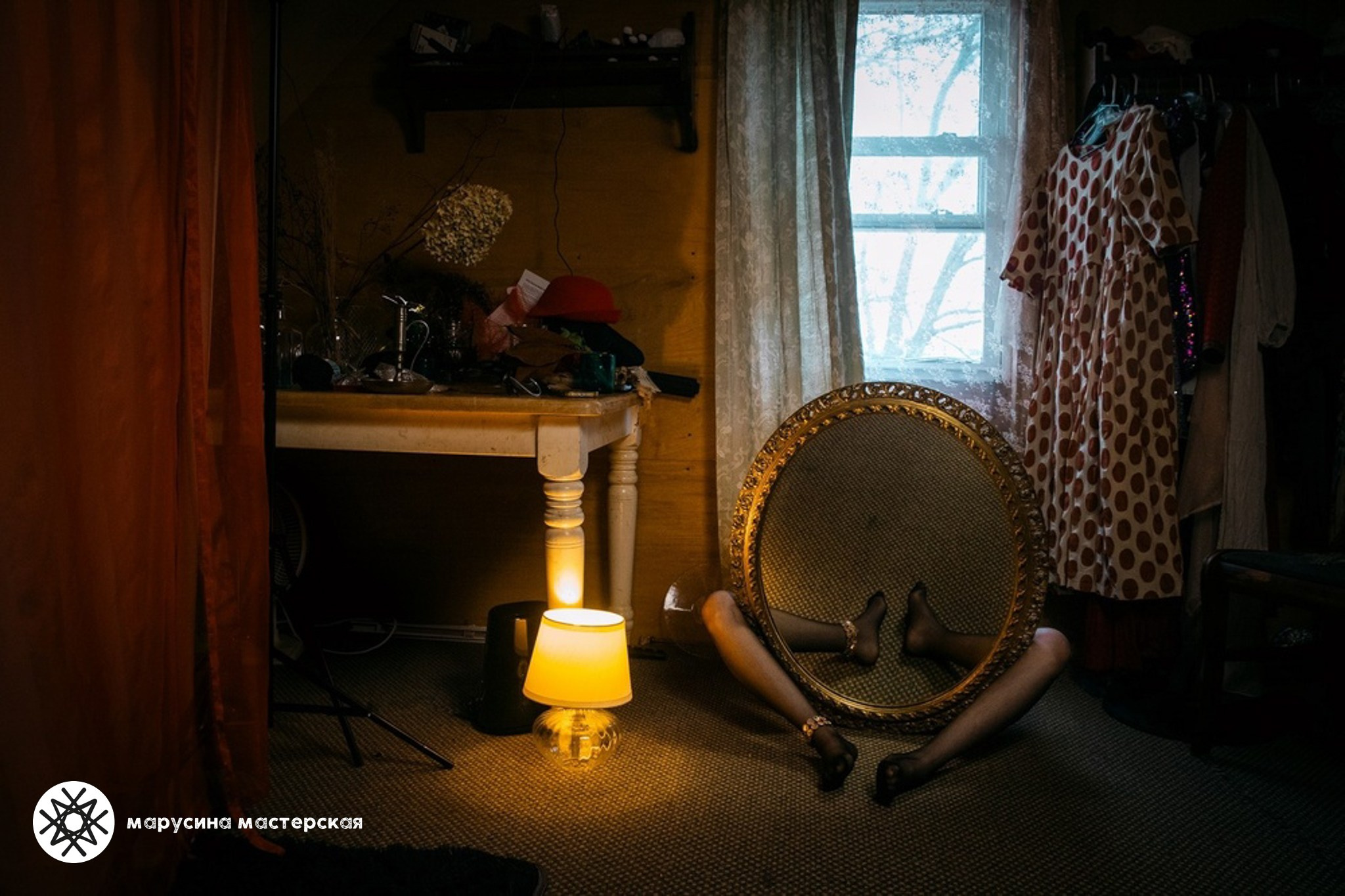 Творческая фотография, снятая в рамках зимней творческой практики, автор — 