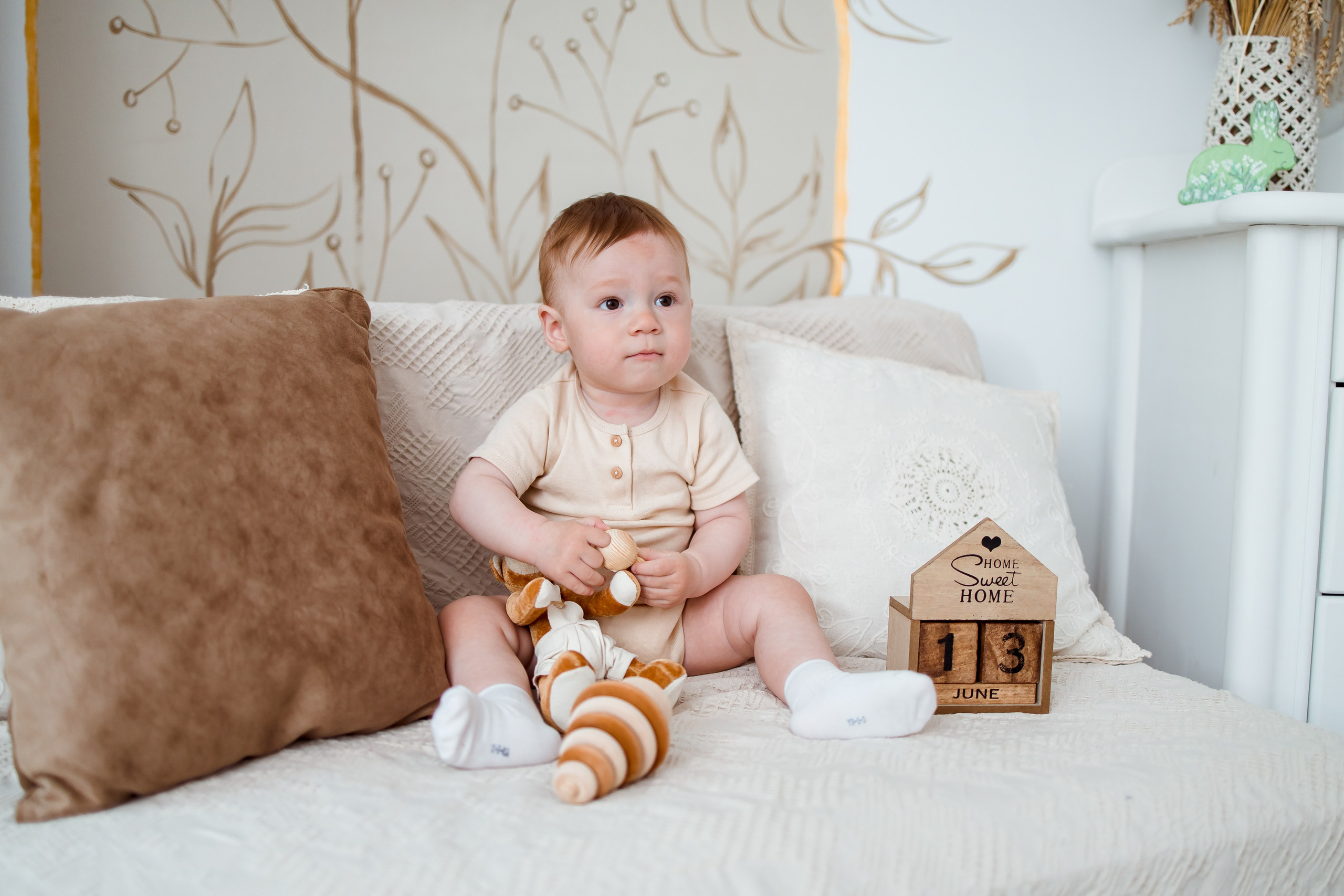 Марк, 1 годик. Семейный и детский фотограф в Железногорске Саламахо Ольга