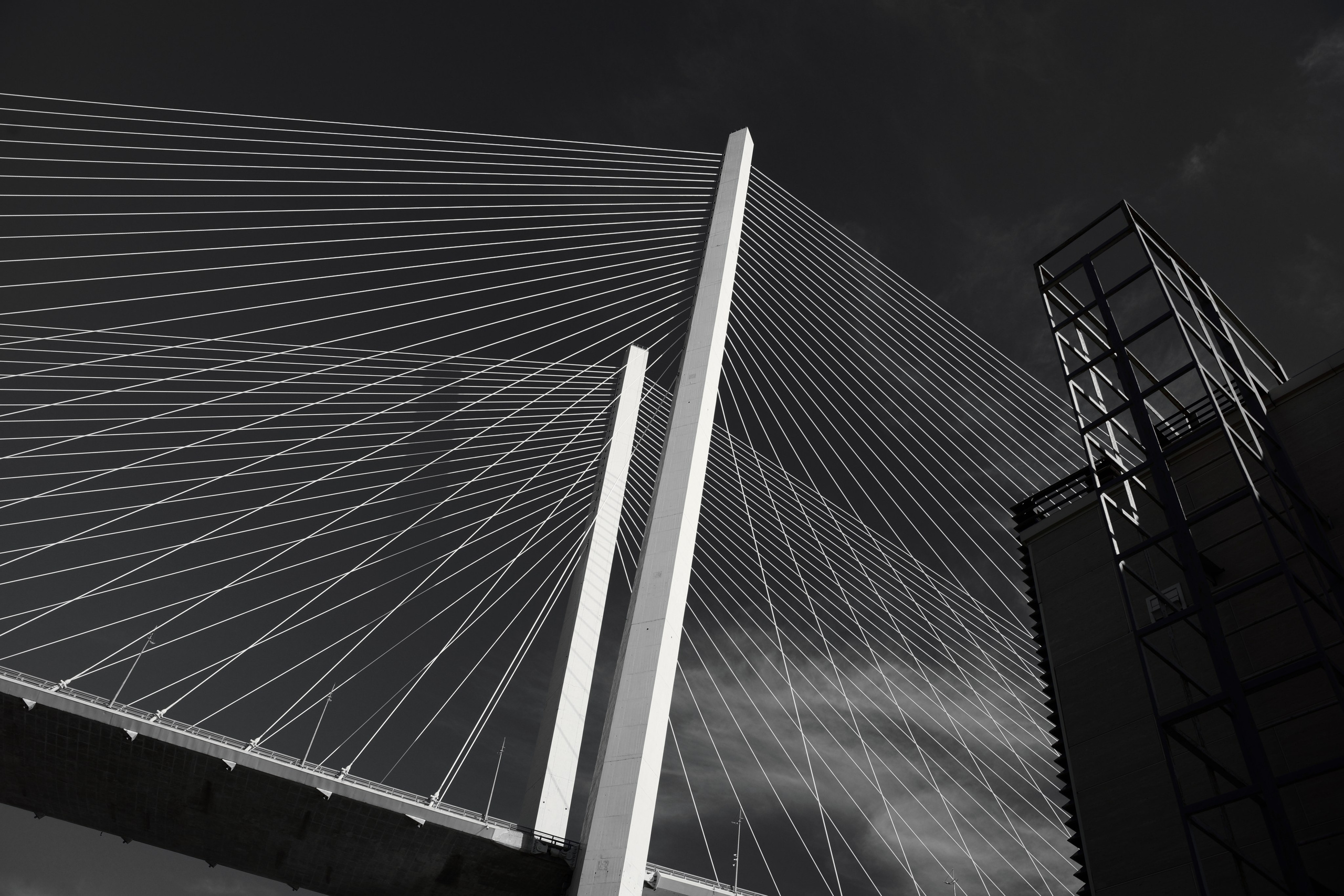 Вид на Золотой мост в г. Владивосток