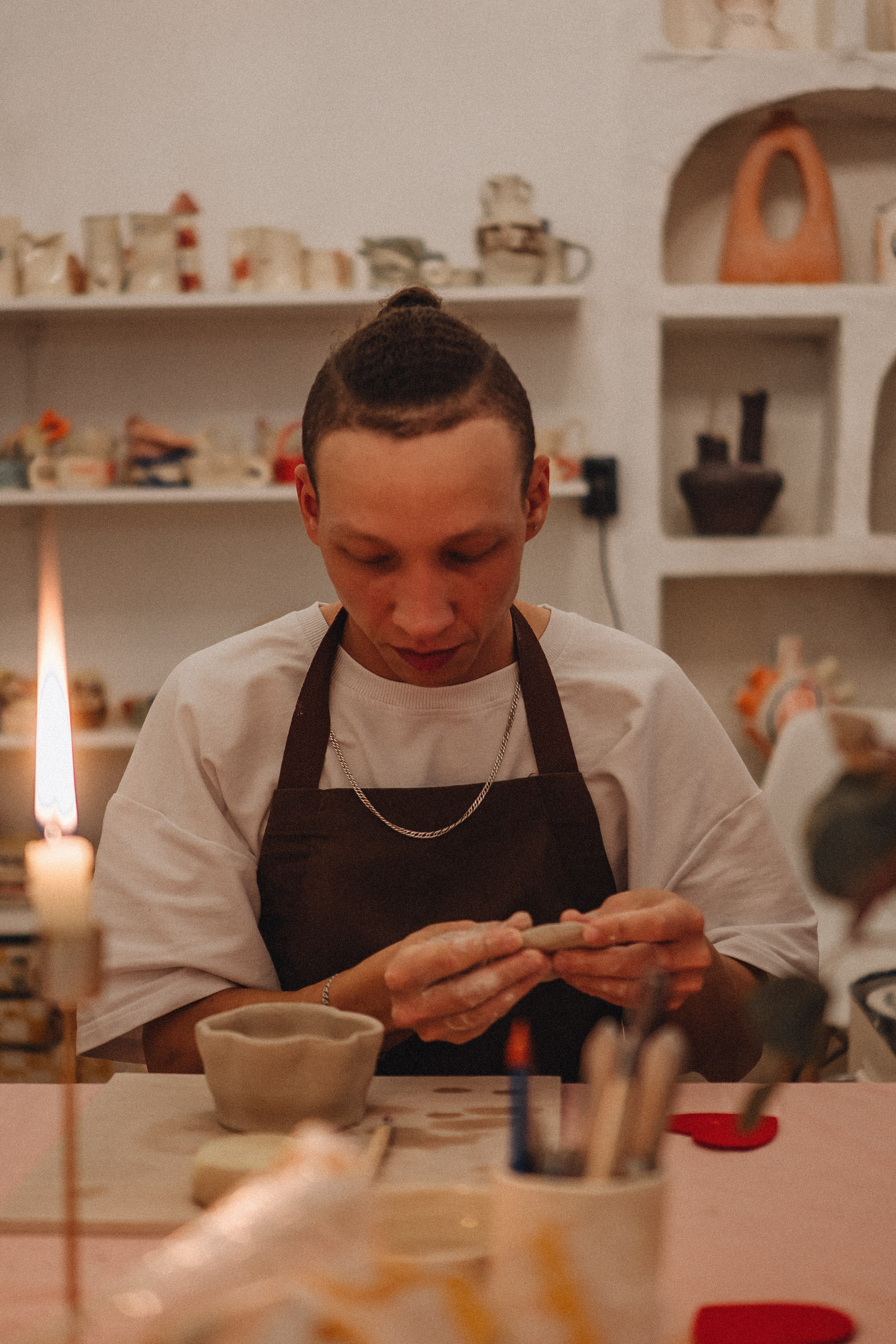 СВИДАНИЕ В ГОНЧАРНОЙ МАСТЕРСКОЙ. Профессиональный фотограф, Санкт-Петербург — Виктория Богомолова