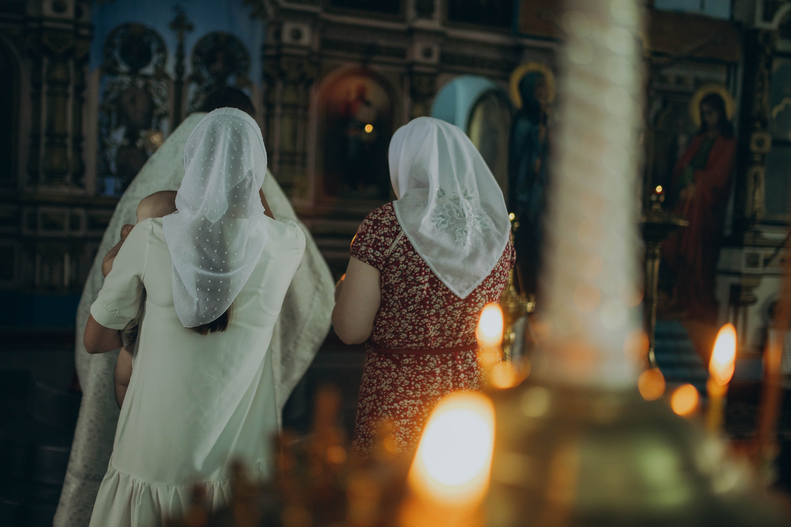 Таинство крещения. Фотограф НИНА ФЕДОРОВА