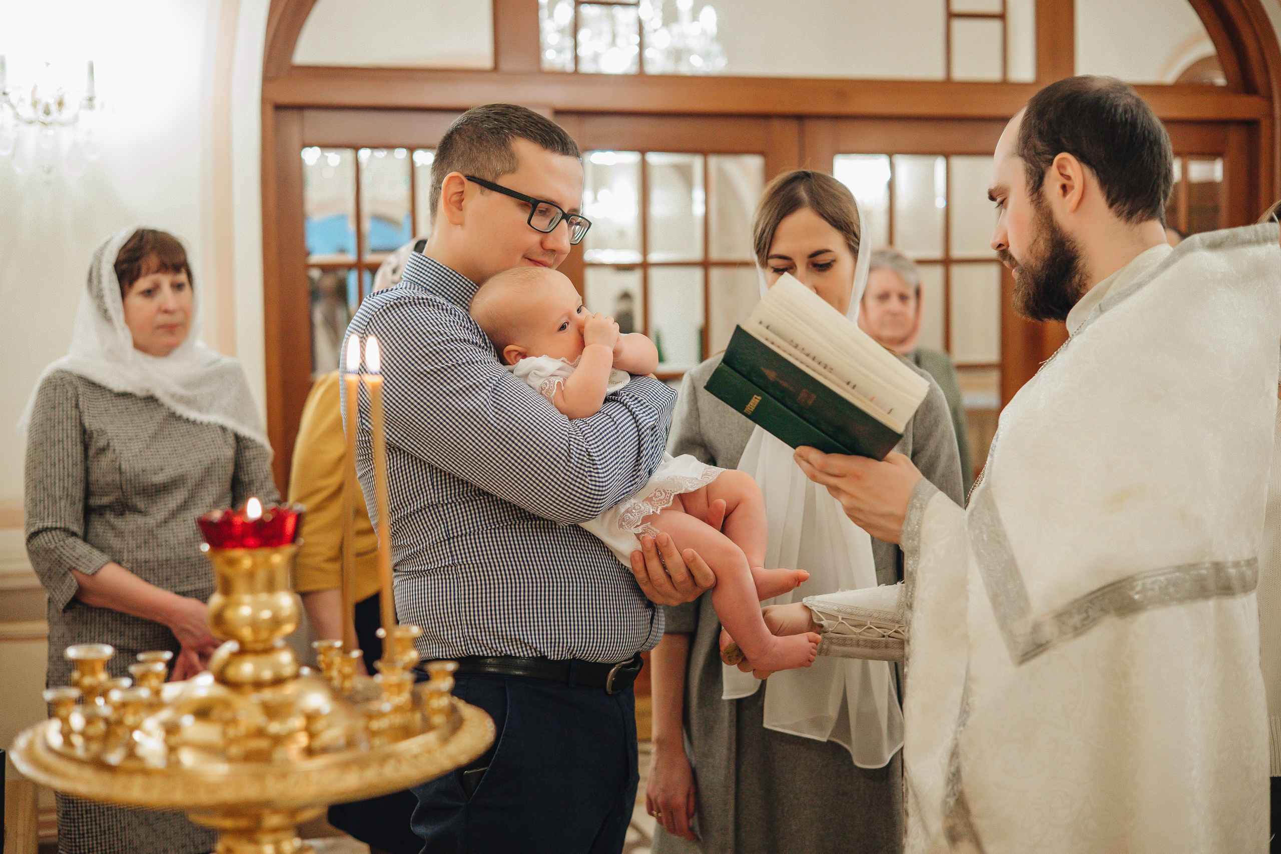 Крещение Василисы. Свадебный и семейный фотограф Пушкин Царское Село СПБ Питер Санкт-Петербург и Рязань Ольга Козлова