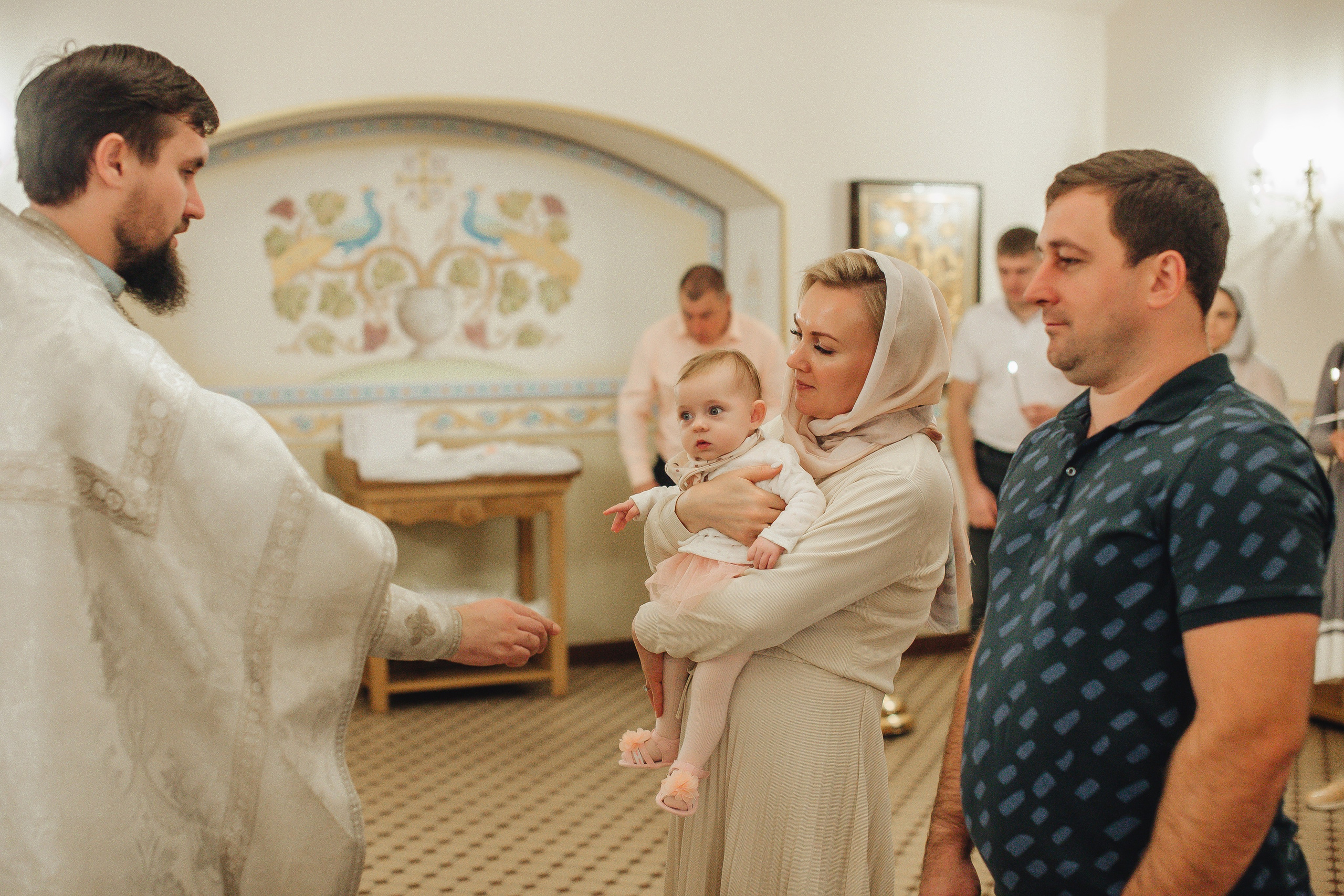 Крещение Дианы. Свадебный и семейный фотограф Пушкин Царское Село СПБ Питер Санкт-Петербург и Рязань Ольга Козлова