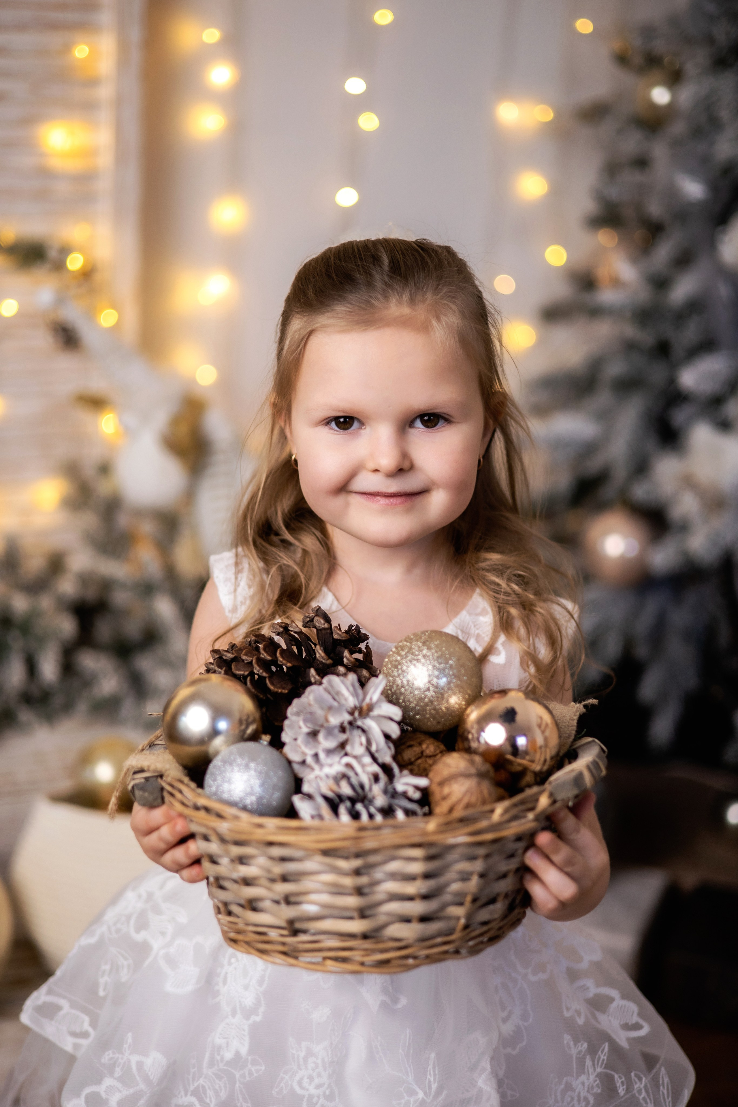 Новогодняя съемка — Игорь, Катя и дети. Фотограф Надежда Лукьянова