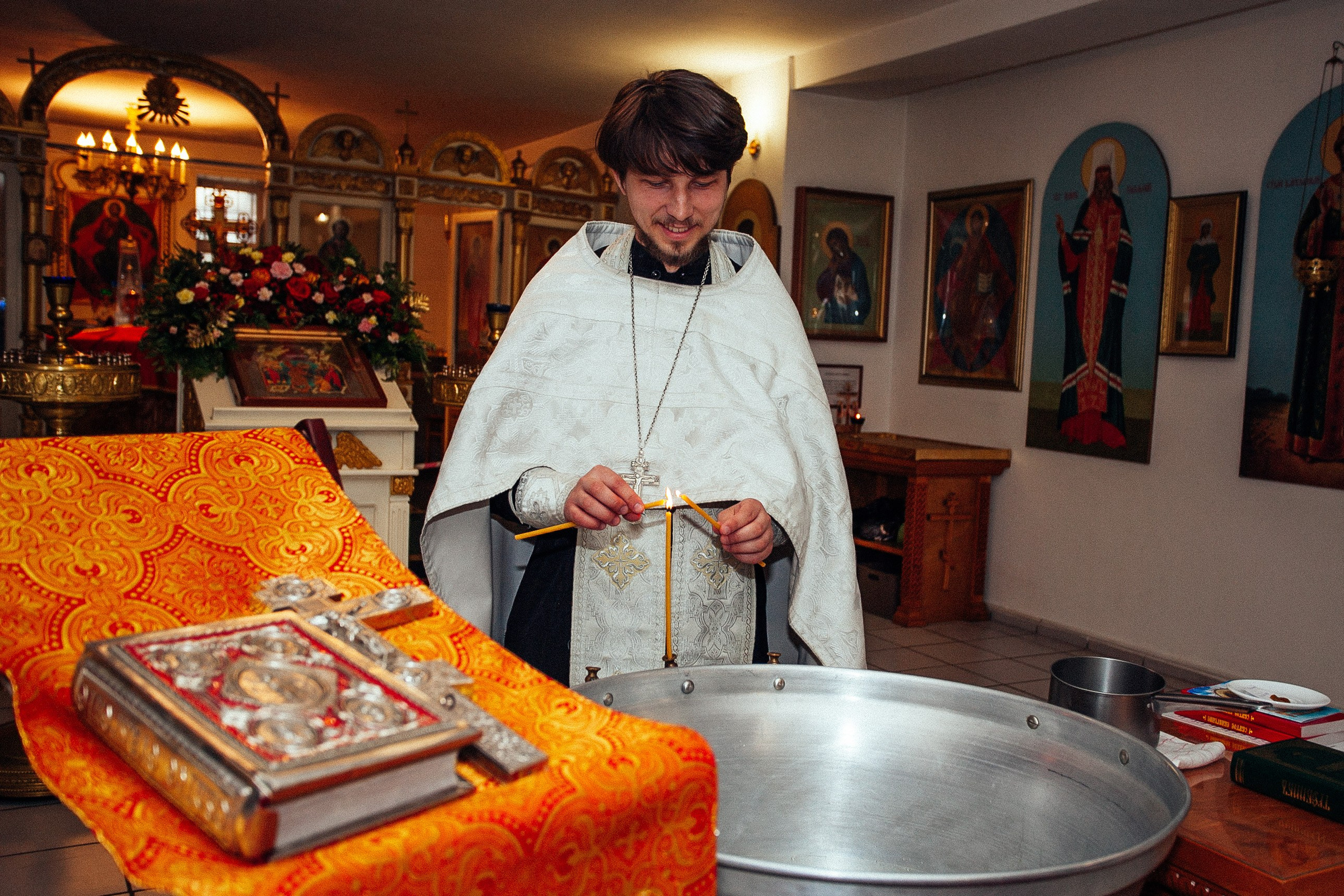Крещение. Фотограф Дарья Локотко в Красноярске