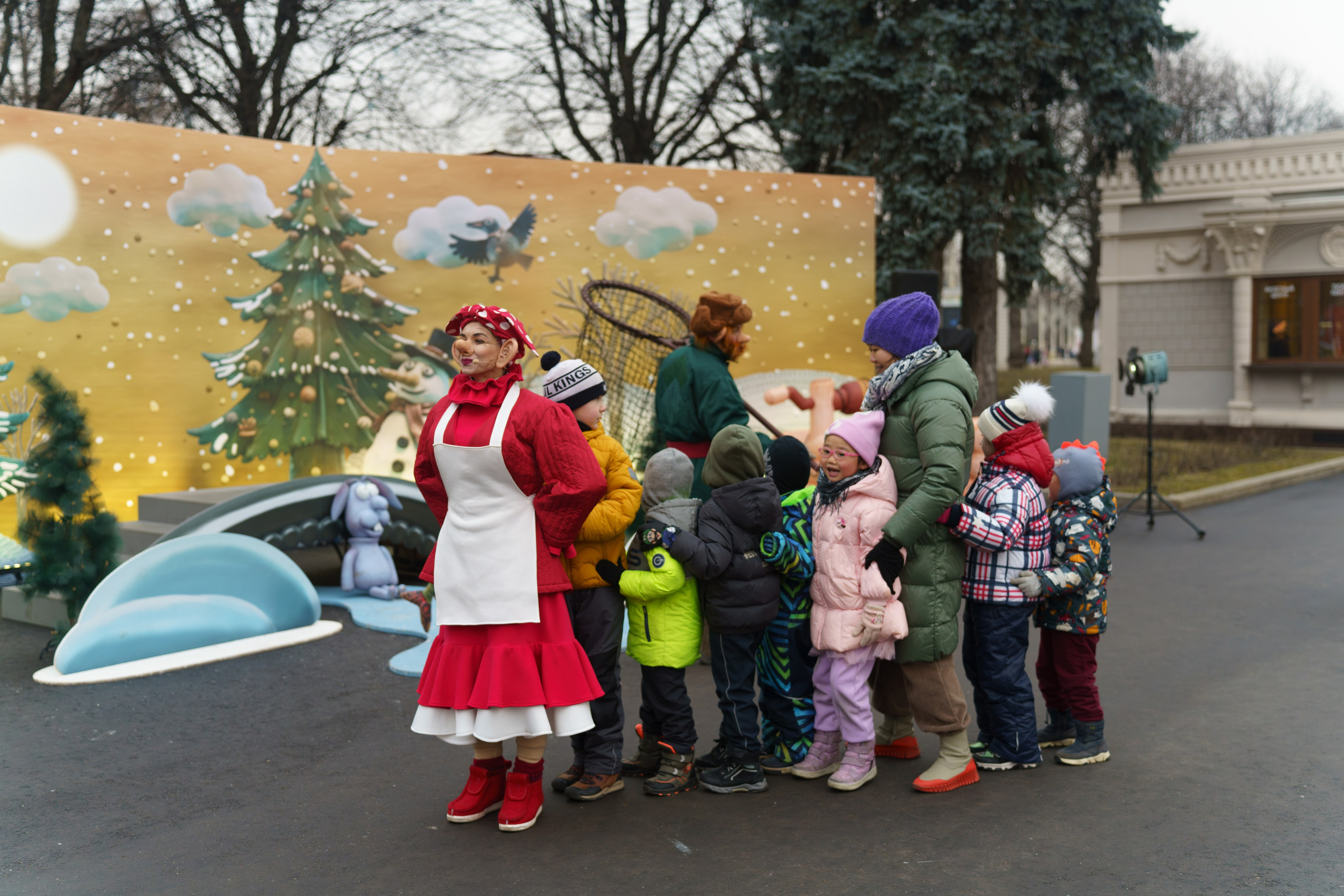 Проект «Зима в Москве» ВДНХ. Фотограф Алекс Висэро