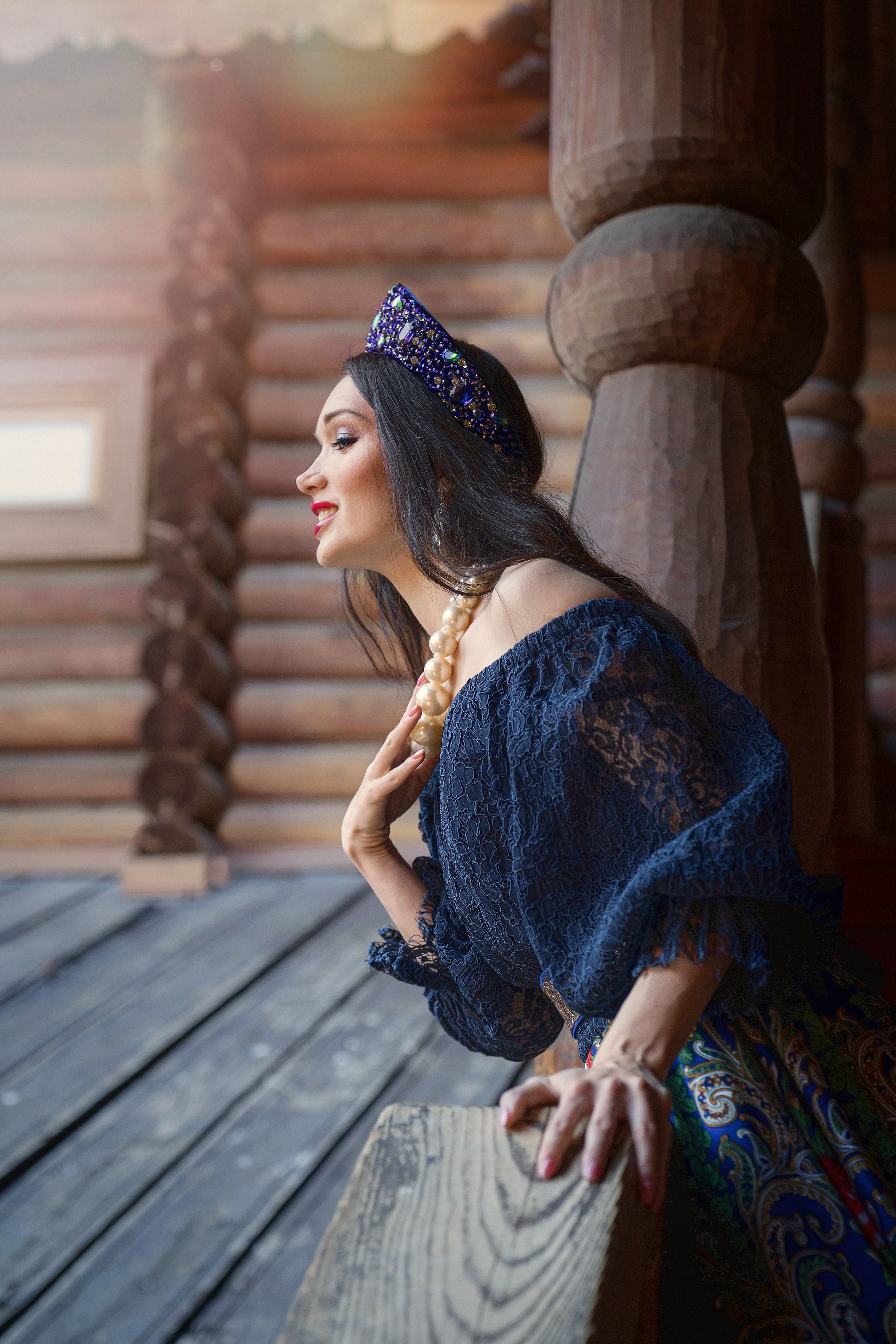 Стилизованная фотосессия для ценителей русского народного стиля. Трубинова Екатерина | Семейный фотограф | Москва