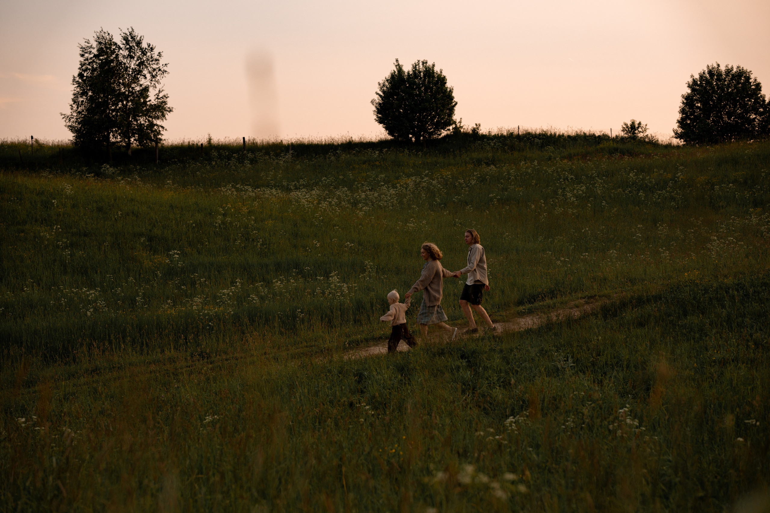 Душевная съемка на холмах. Семейный и портретный фотограф в Санкт-Петербурге Татьяна Гримоть