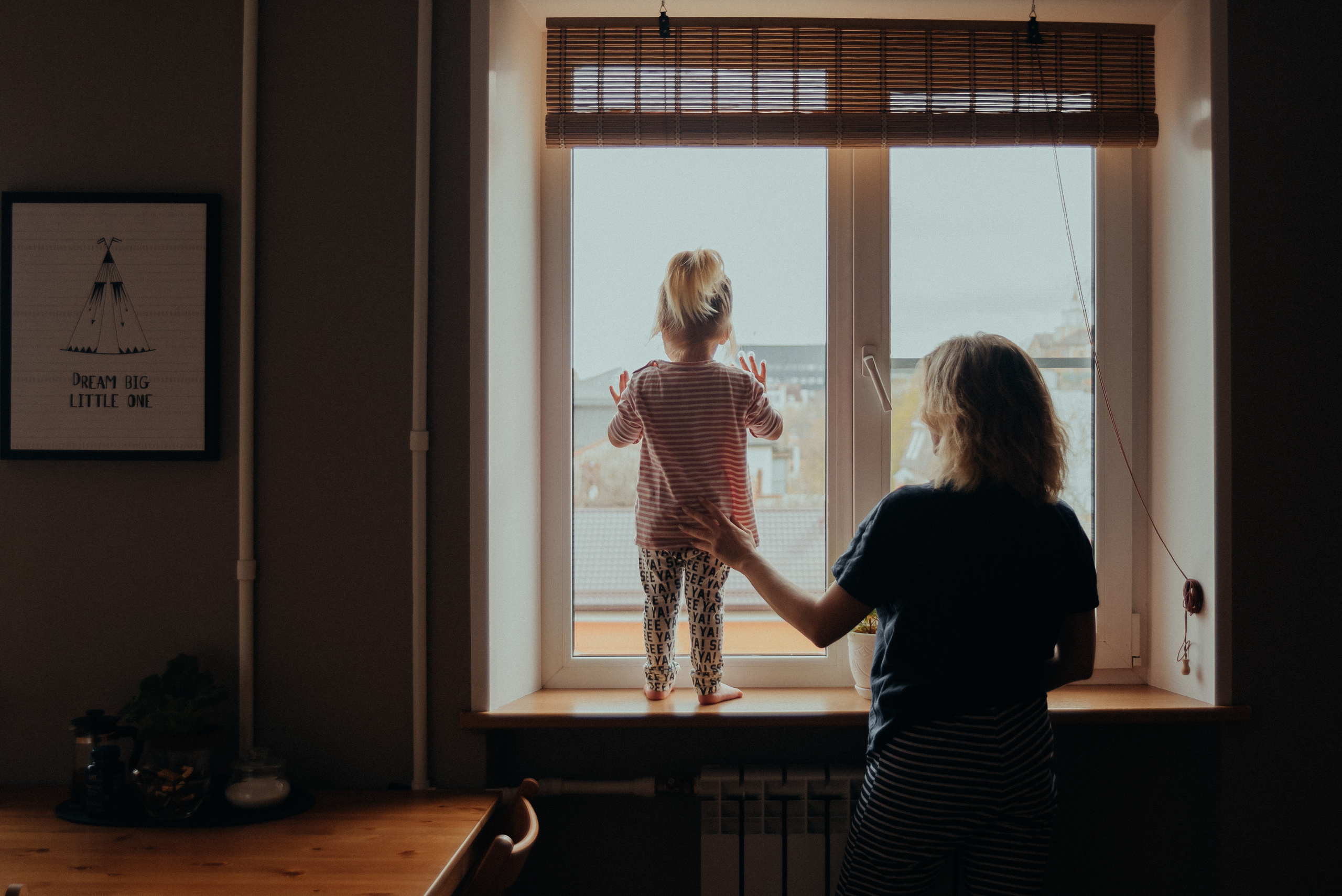 Лиза и мама Аня (домашняя фотосессия). Фотограф Москва