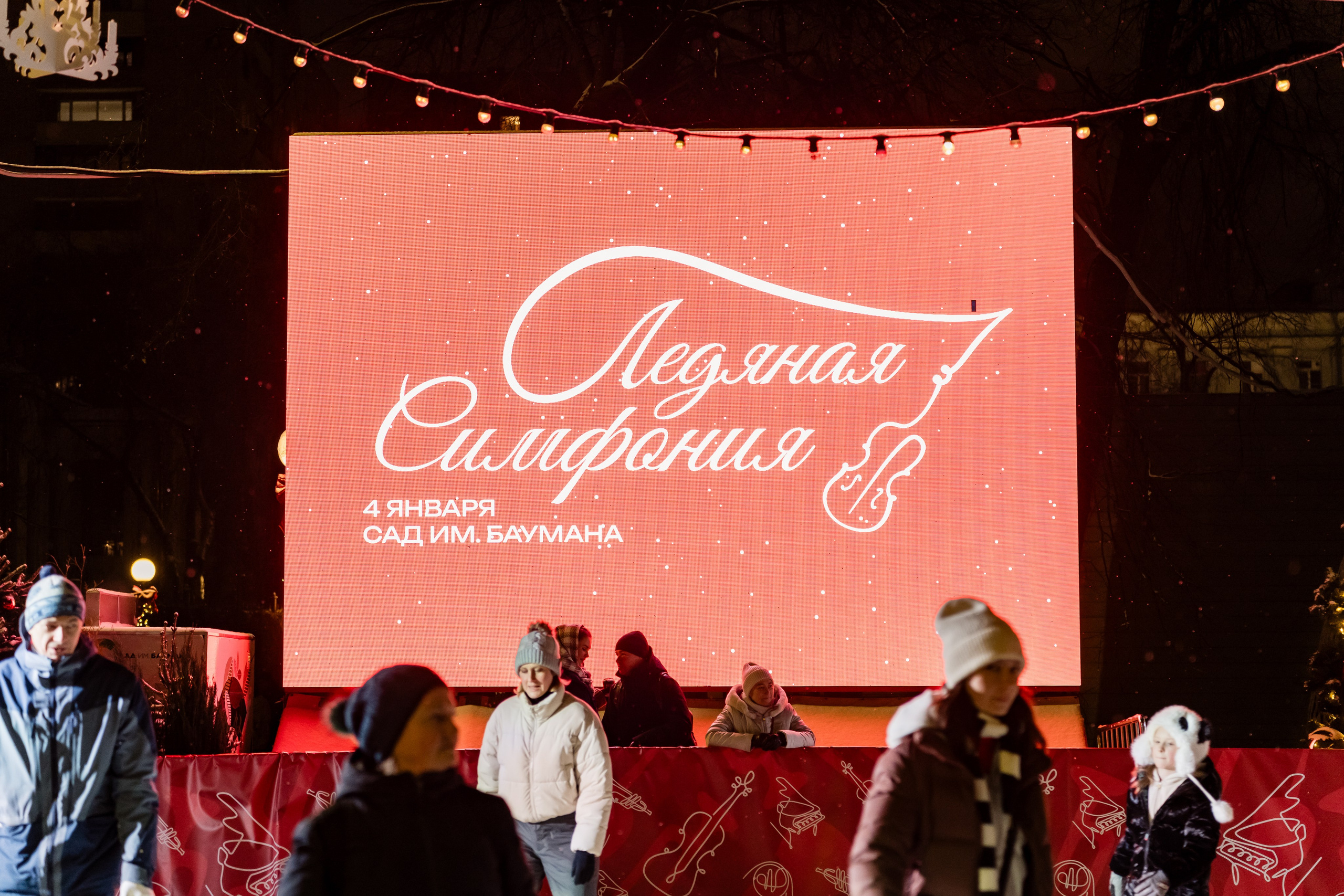 Ледяная симфония. Сад им. Баумана. 04.01.2025
