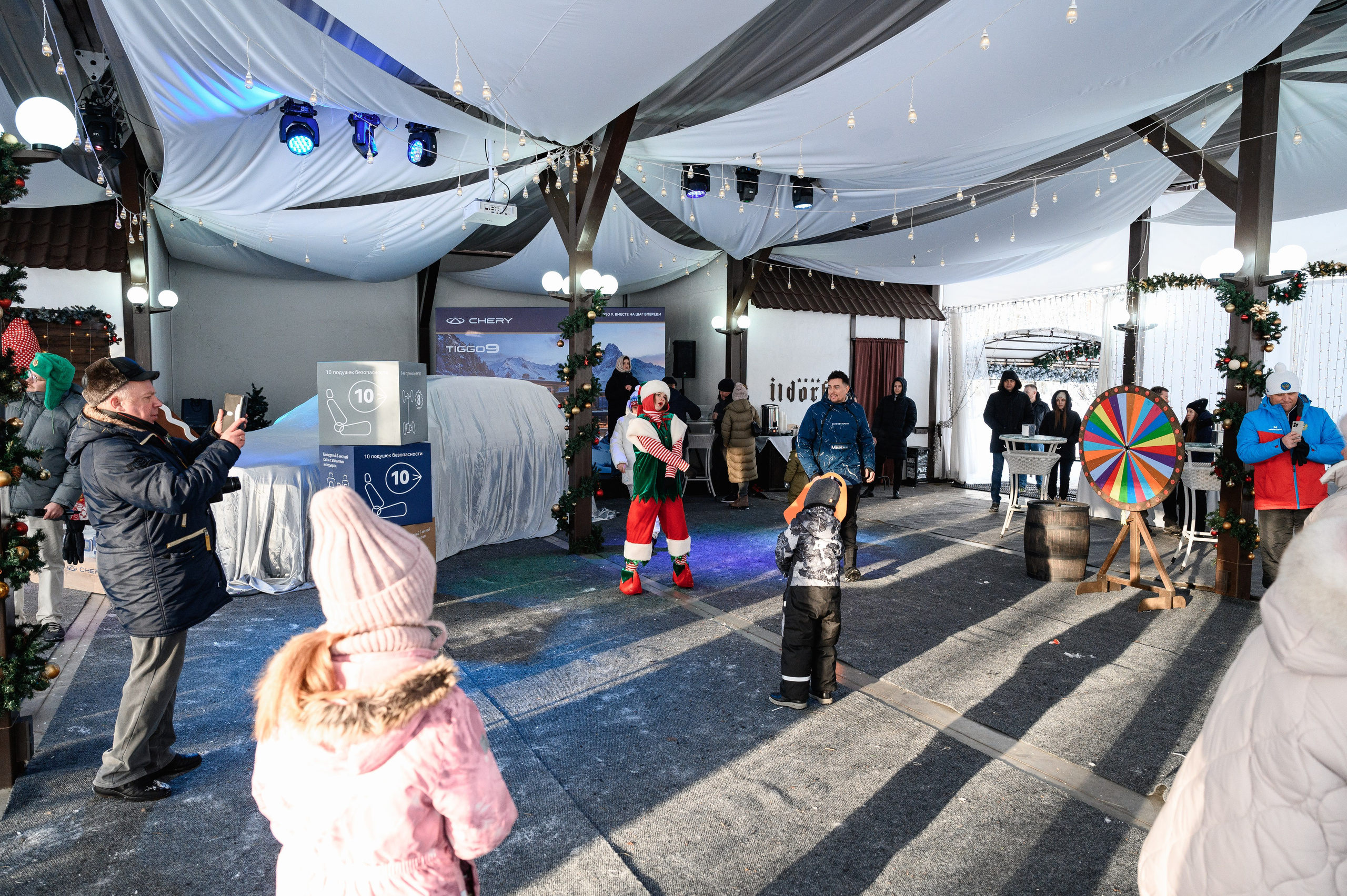 Презентация Cherry Tiggo 9 x Ильдорф. Фотограф Захваткин Роман