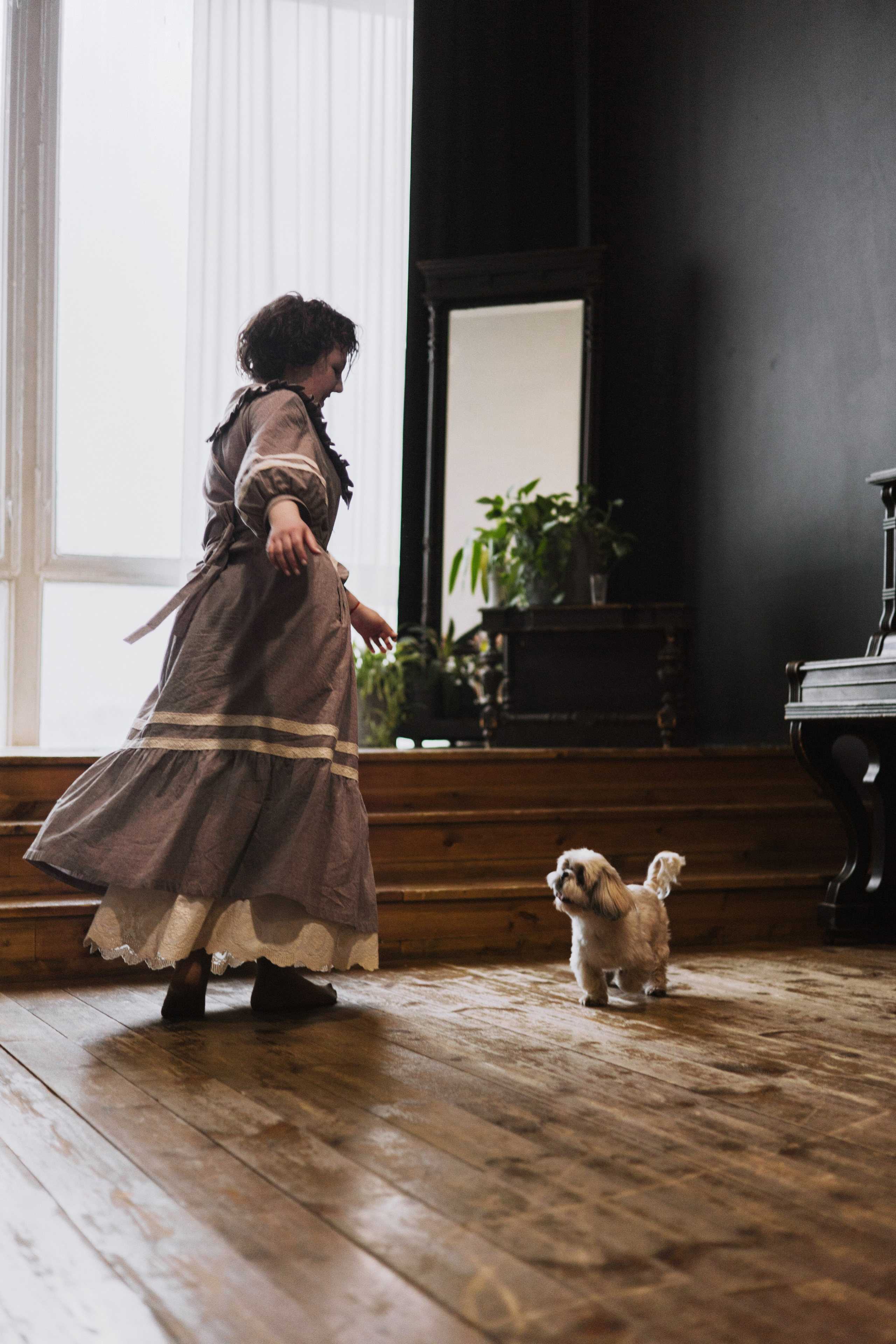 Ирина и Винни. Фотограф-анималист Богданова Полина