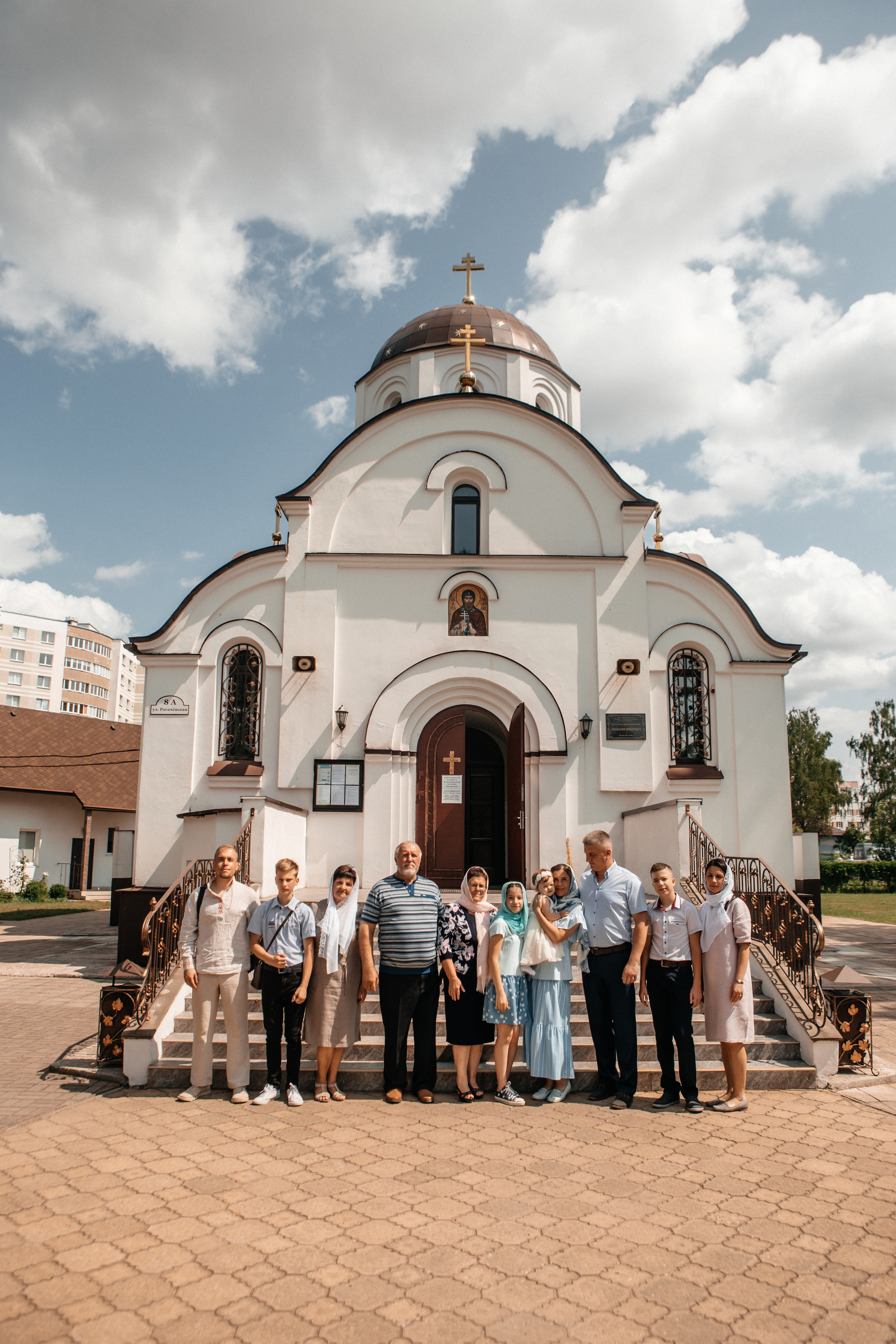 Крещение Василисы. Семейный фотограф в Минске Саша Павлюк