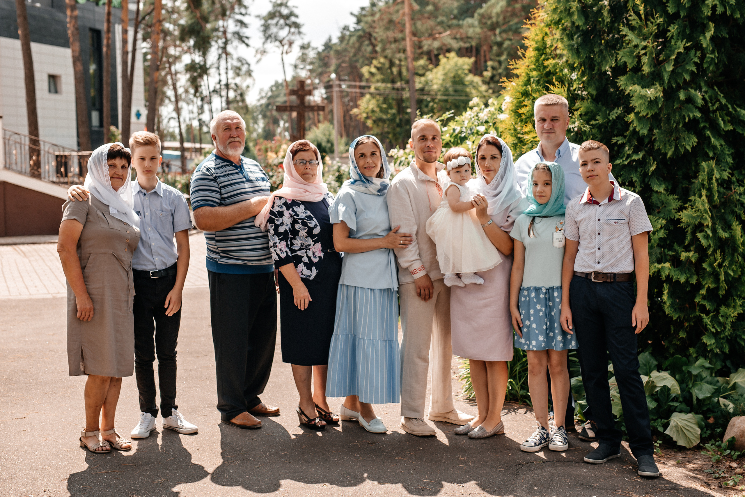 Крещение Василисы. Семейный фотограф в Минске Саша Павлюк