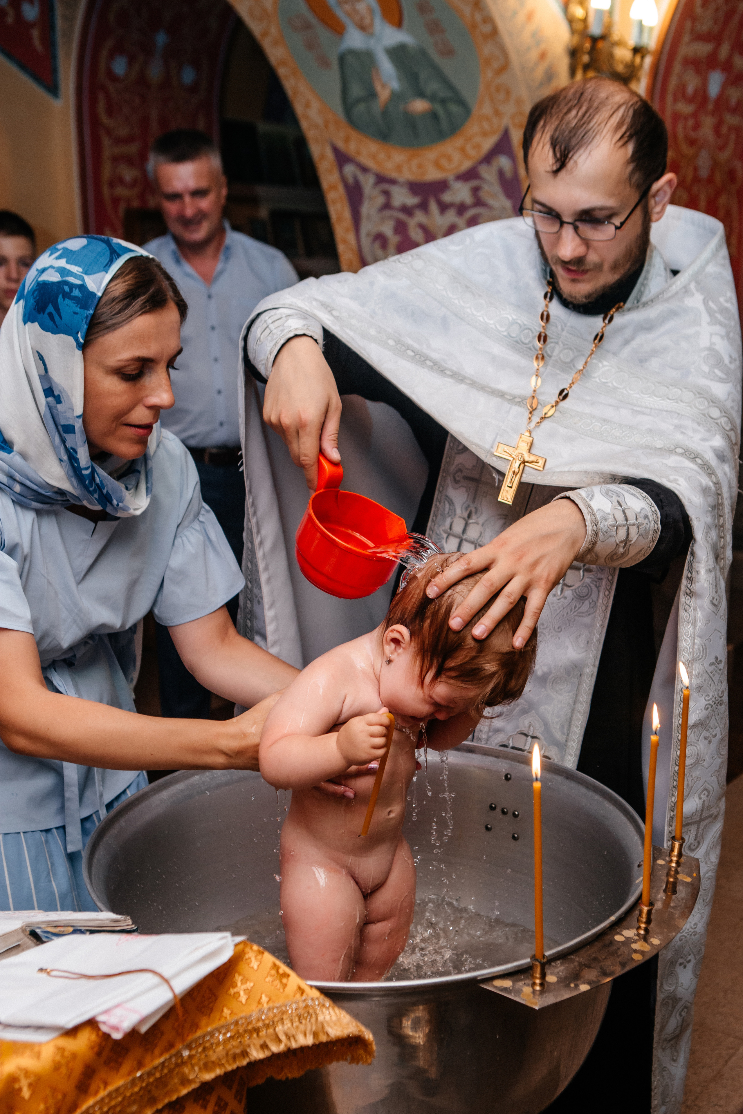 Крещение Василисы. Семейный фотограф в Минске Саша Павлюк